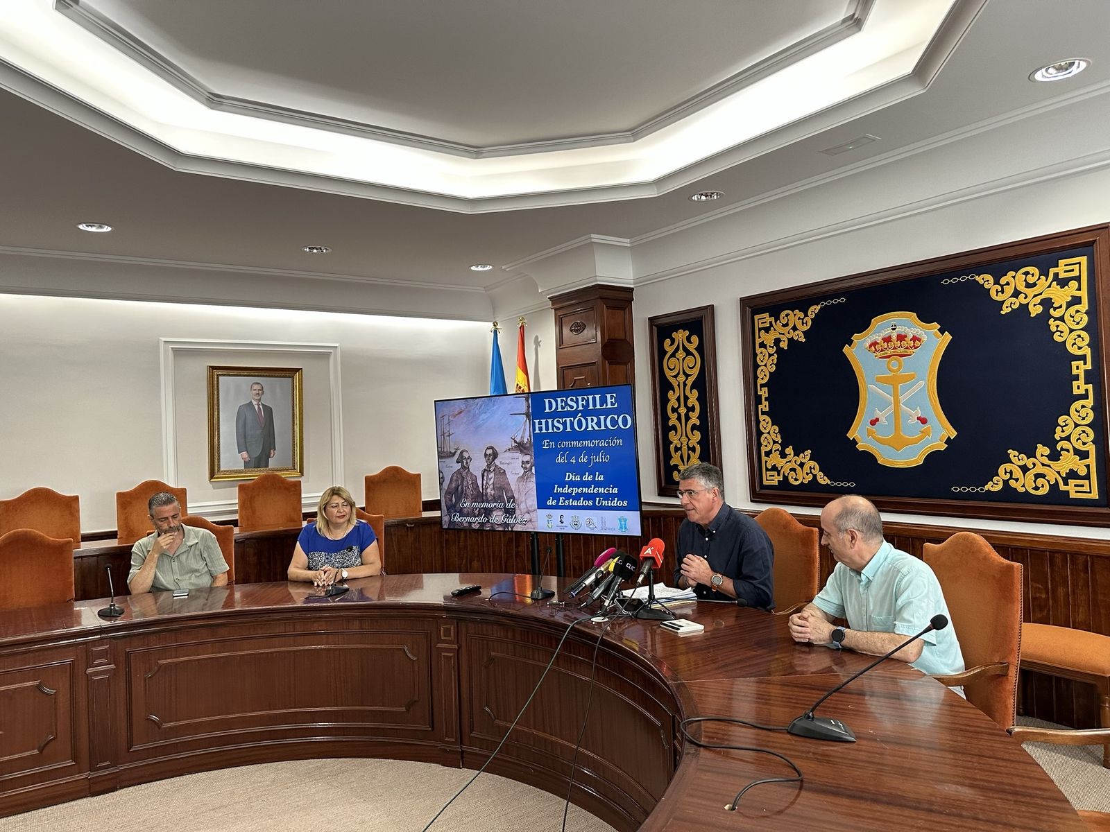 Presentación del Desfile Histórico en Nerja
