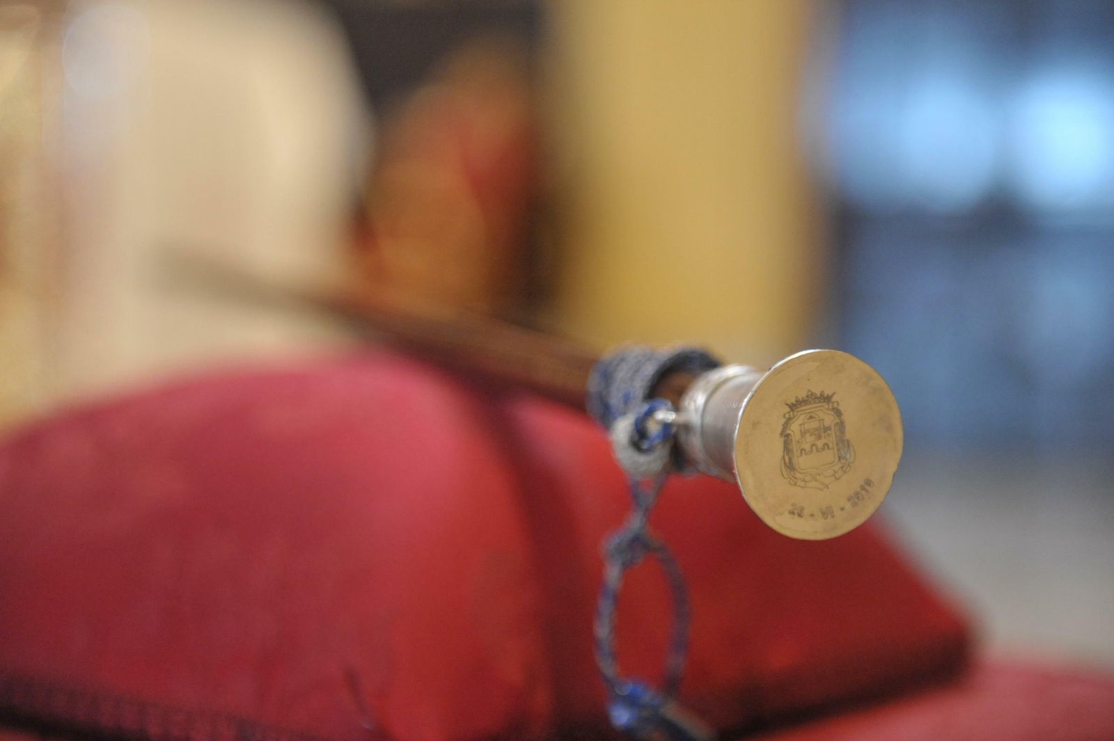 Imagen de archivo del bastón de la Alcaldía de San Fernando.