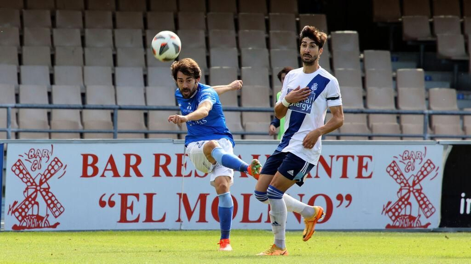 Fran Ávila, durante el encuentro de la pasada jornada ante el Xerez DFC.