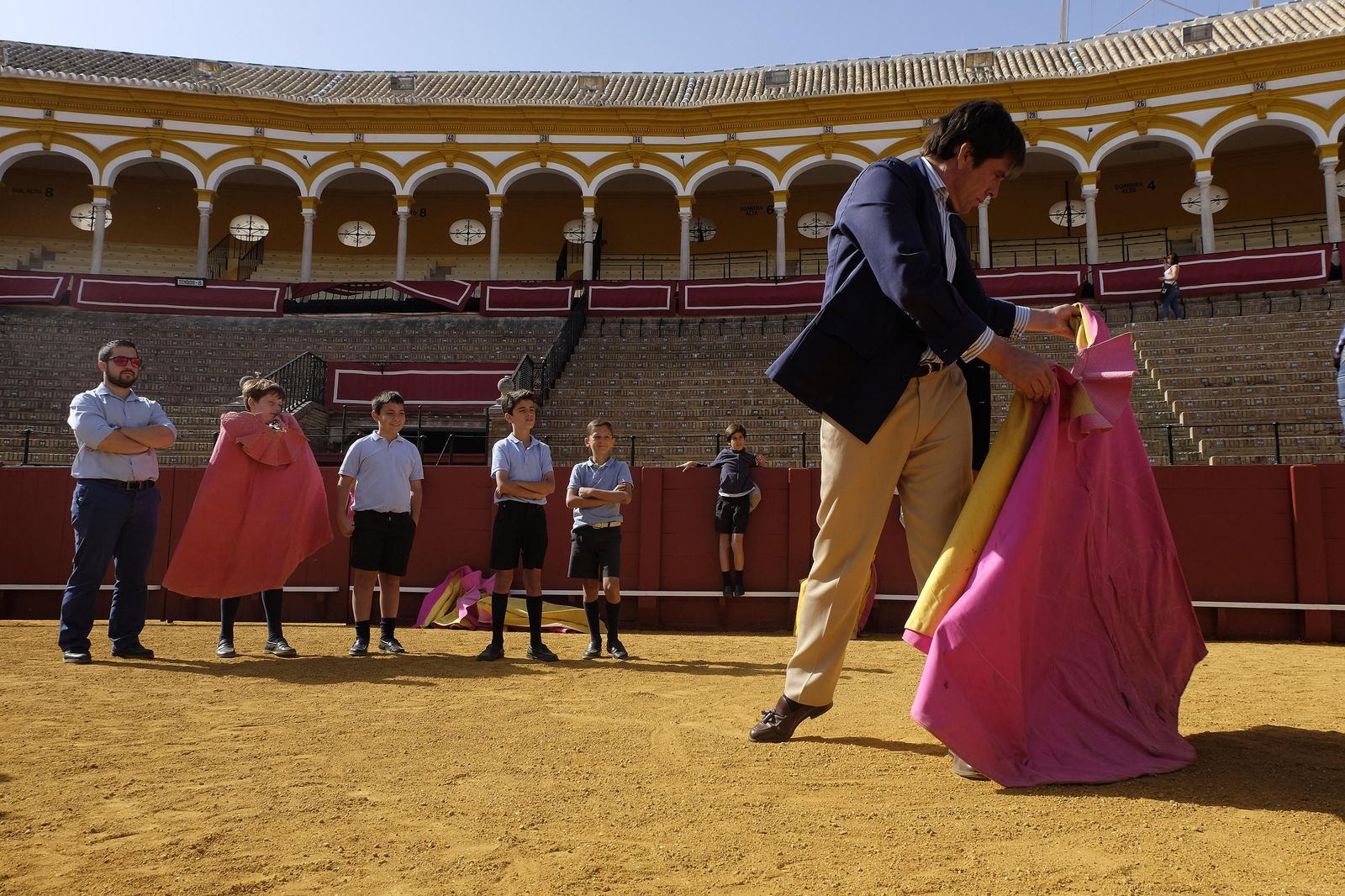 El taller de toreo en la Maestranza, en imágenes
