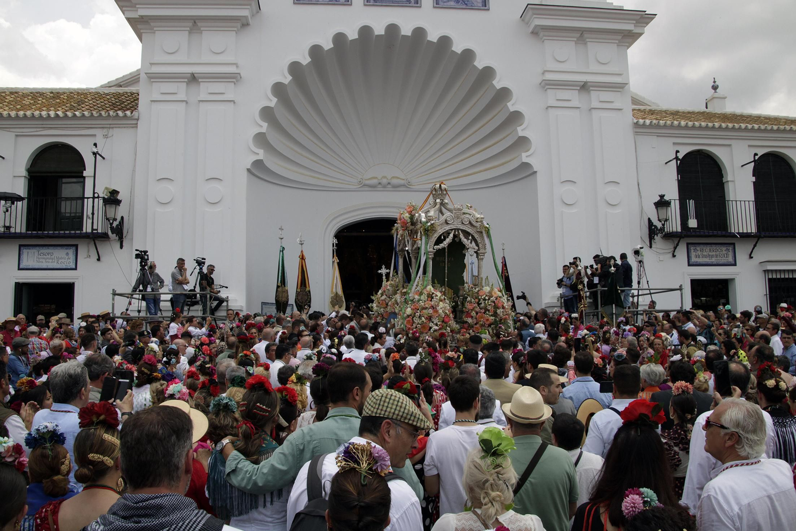 Así se vive la romería en las casas de la aldea