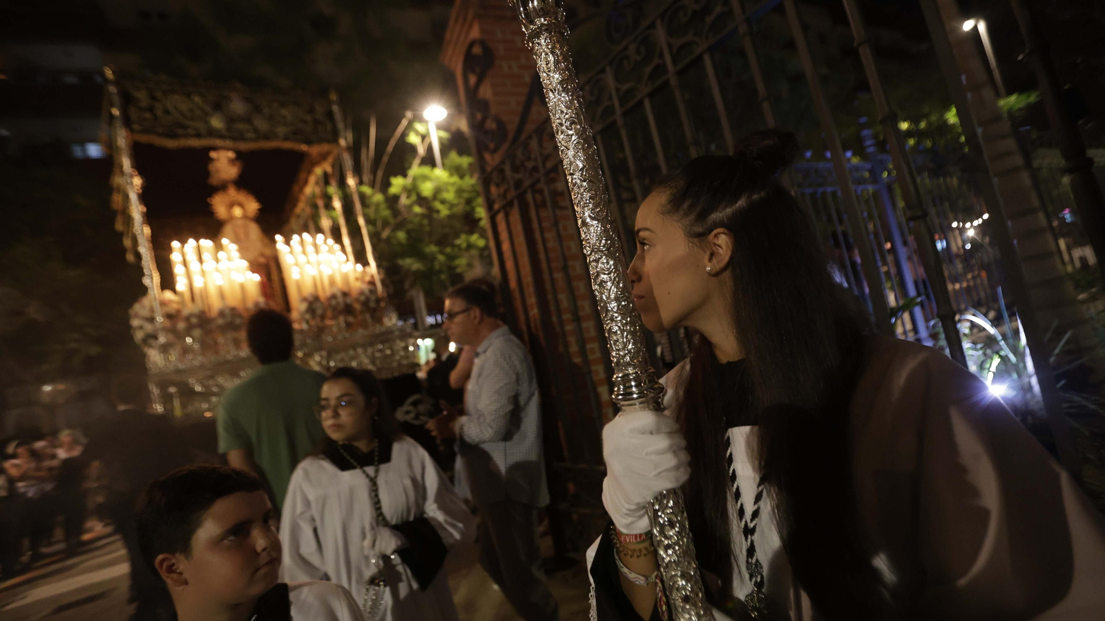 La Magna Mariana de Algeciras por el Parque María Cristina, en imágenes