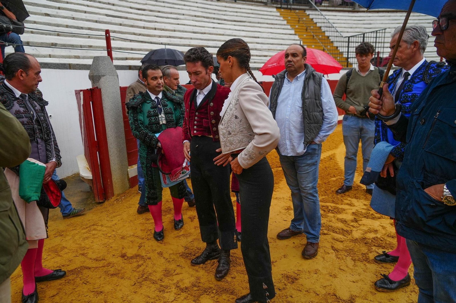 La corrida de rejones de la Feria de Pozoblanco, suspendida por la lluvia