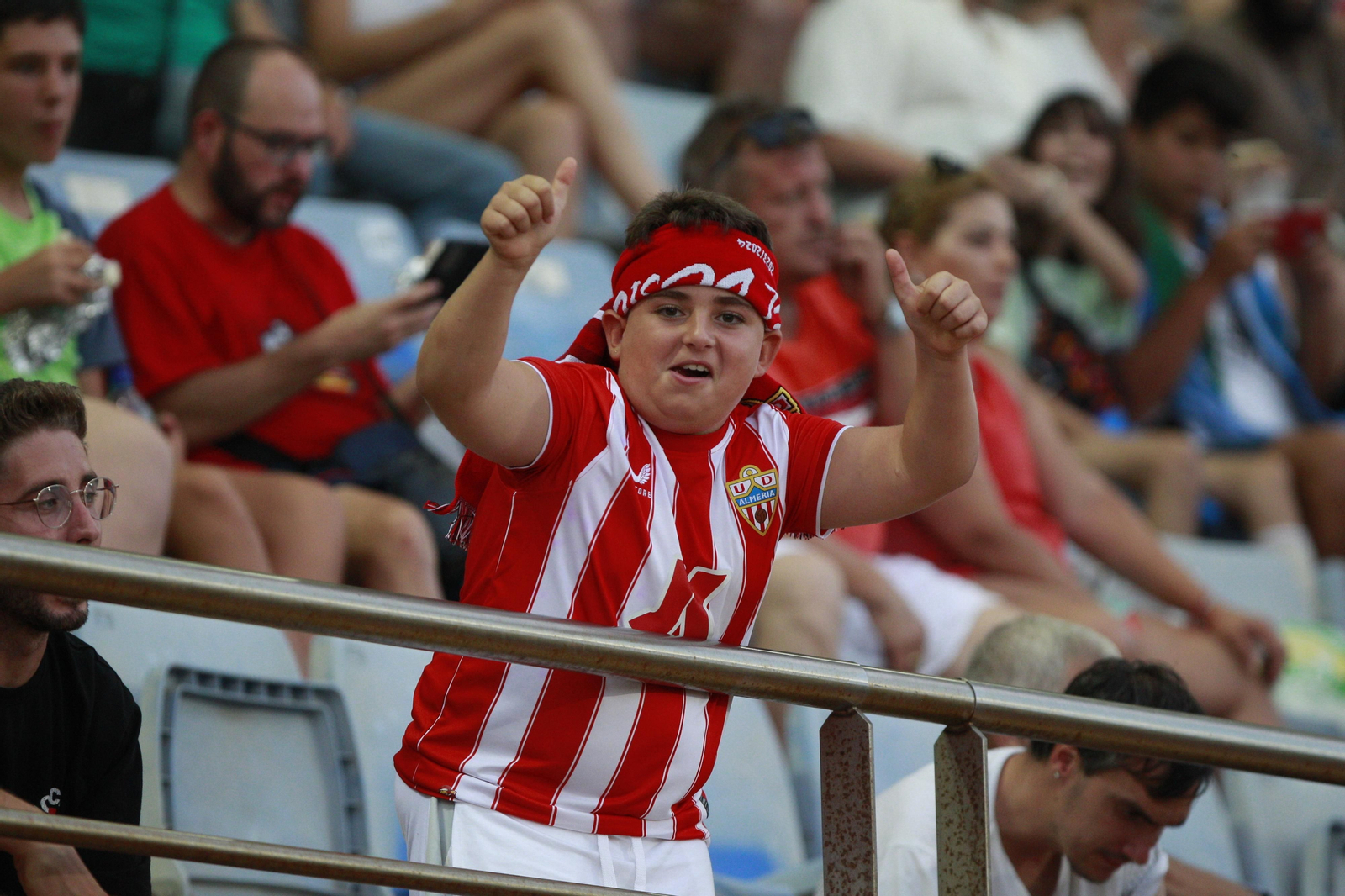 Imágenes del amistoso El Ejido-U.D. Almería