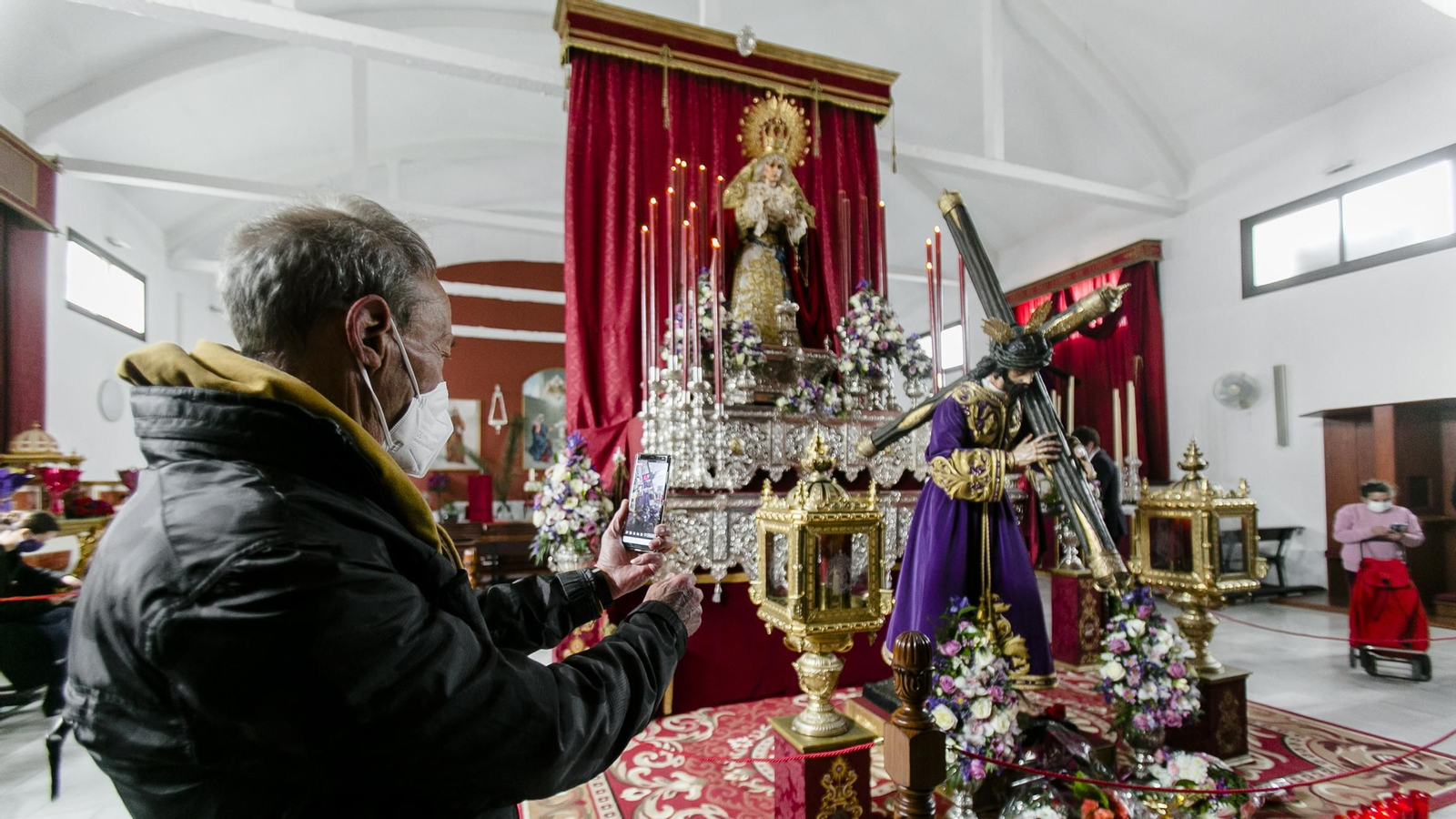 Las imágenes del miércoles santo en San Fernando