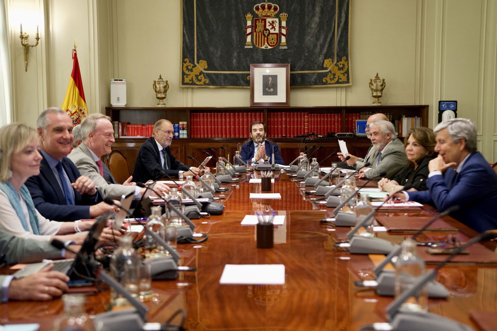 Reunión del CGPJ el pasado mes de julio