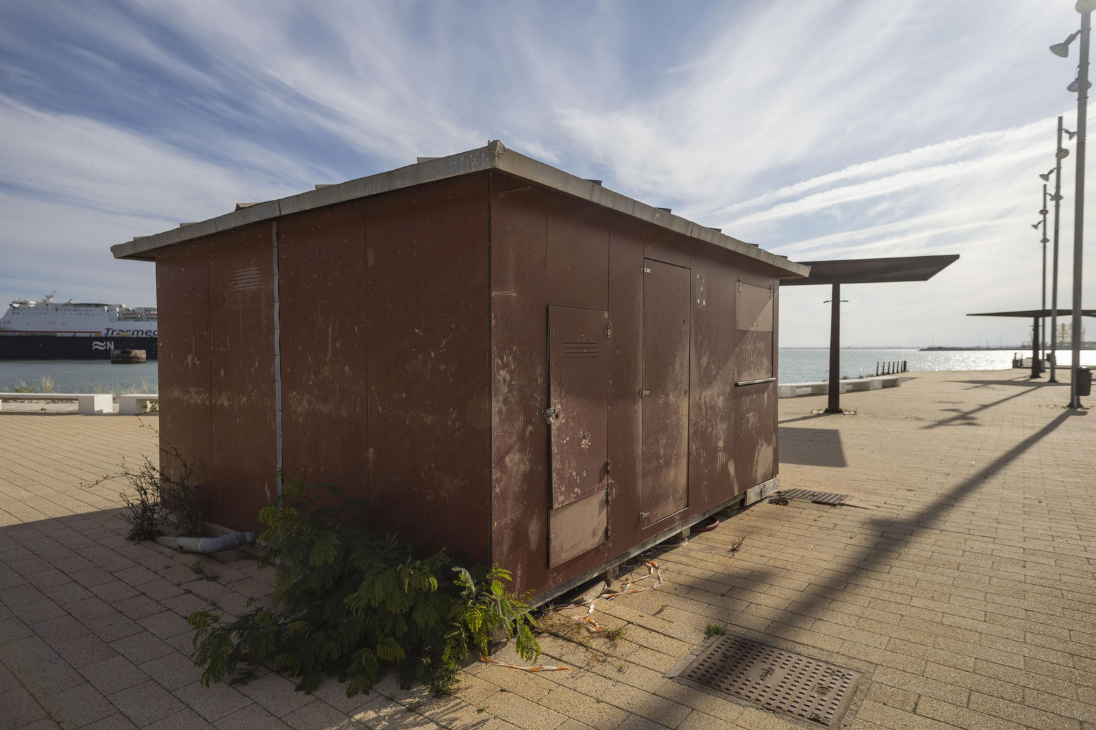 Las imágenes del mal estado de los paseos de Cádiz