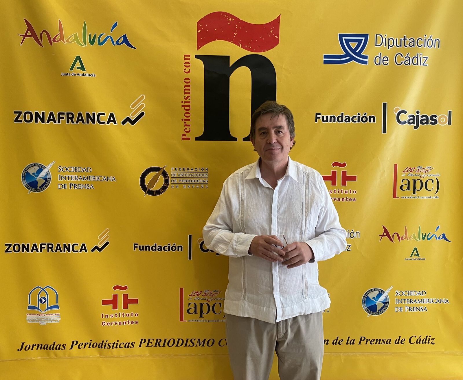 Luis García Montero en Periodismo con Ñ