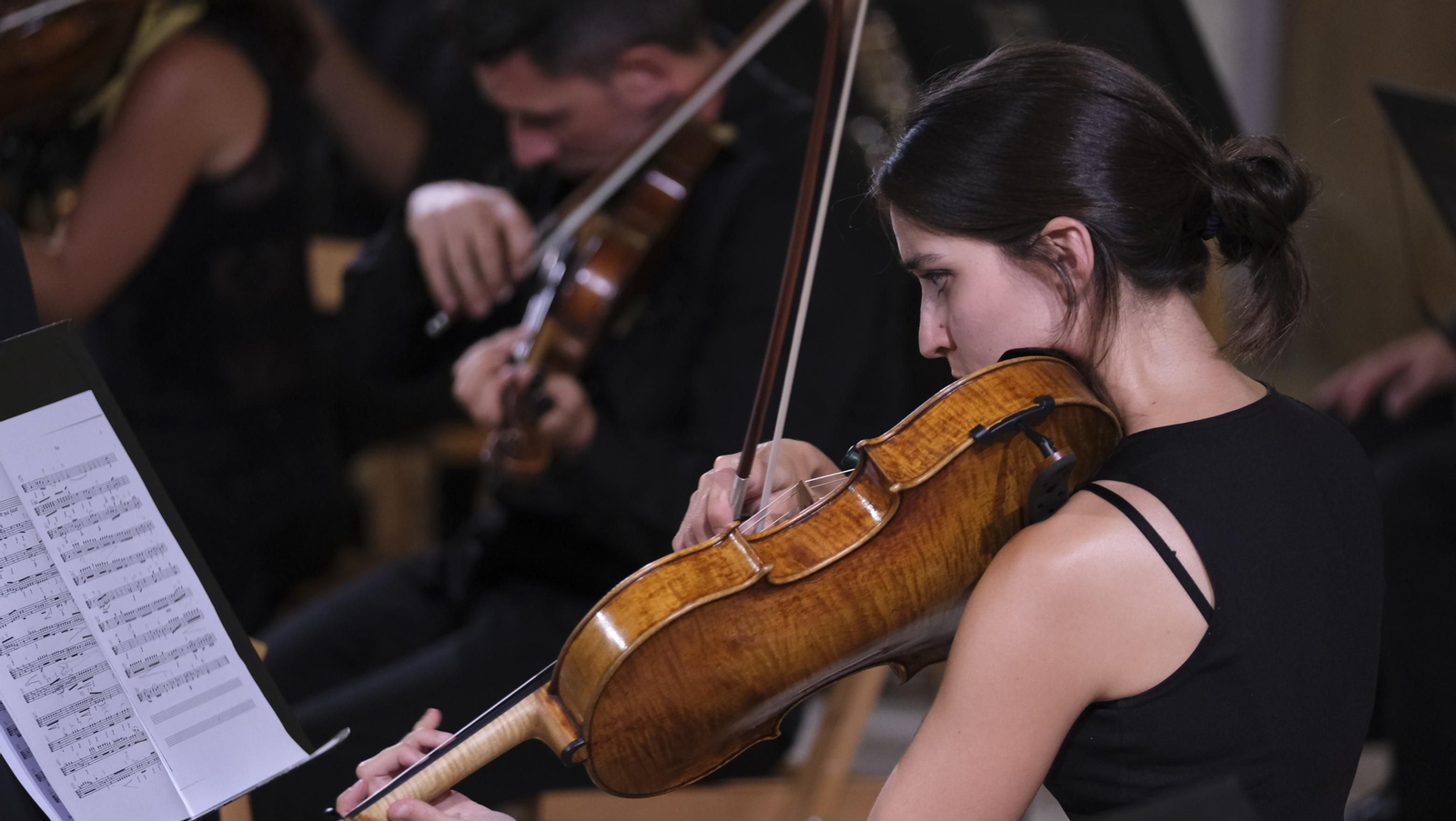 Imágenes del concierto de la Ocal en el XXI Festival de Música Renacentista y Barroca de Vélez Blanco