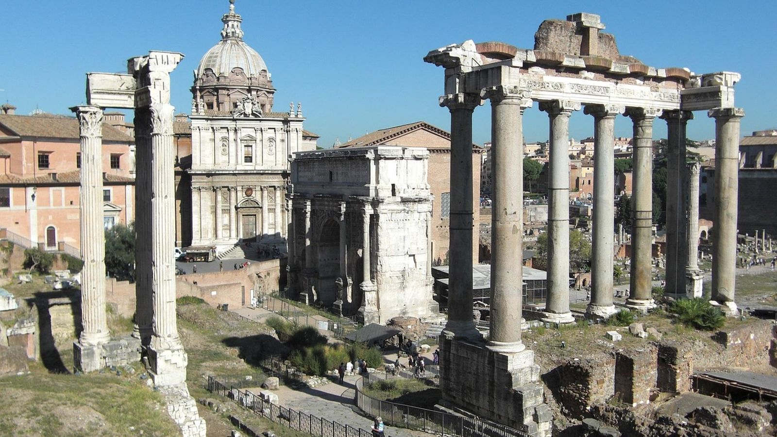 El Foro Romano.