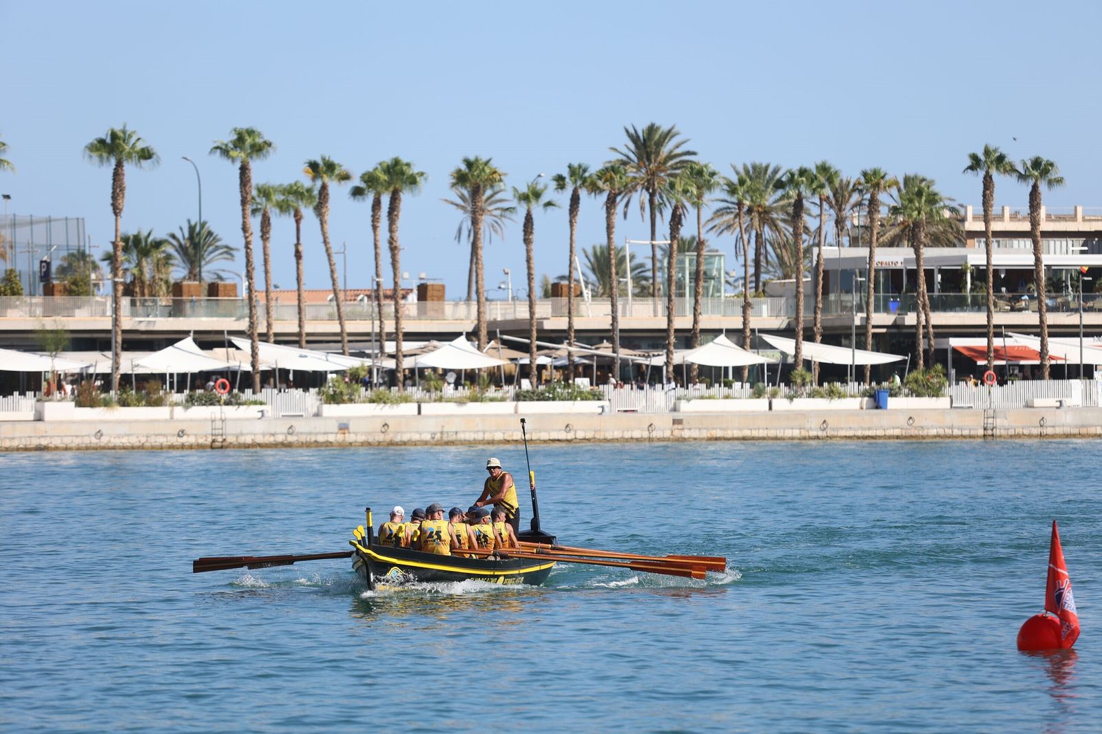 Las imágenes del 61º Gran Premio Ciudad de Málaga de jábegas