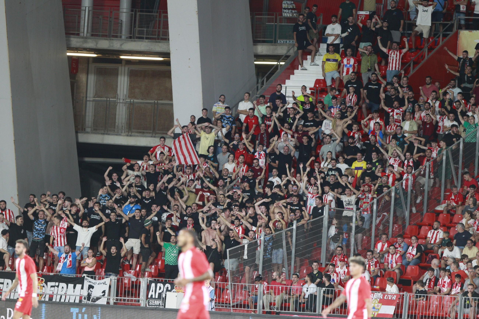 El partido U.D. Almería-C.D. Castellón en imágenes
