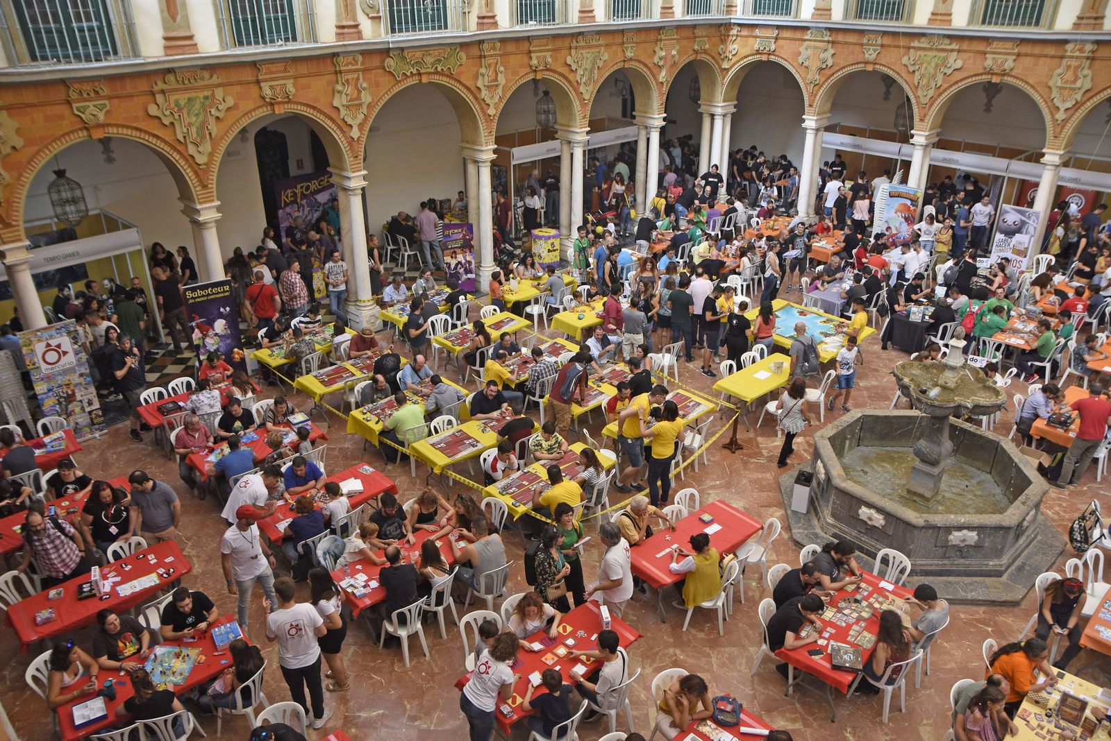 Participantes en el Festival Internacional de Juegos de Córdoba de 2019.