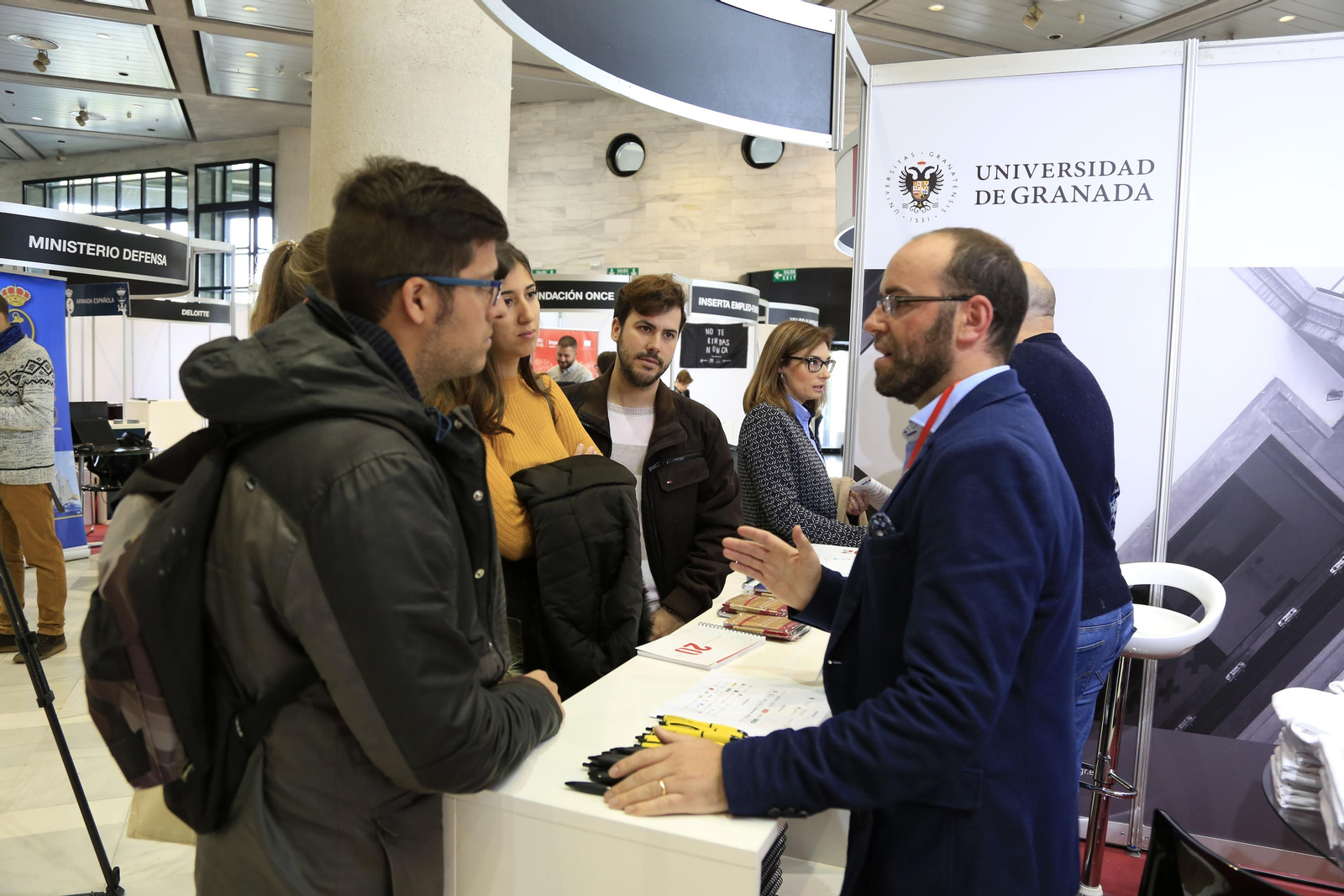 Imagen de archivo de una edición anterior de la Feria de Empleo.