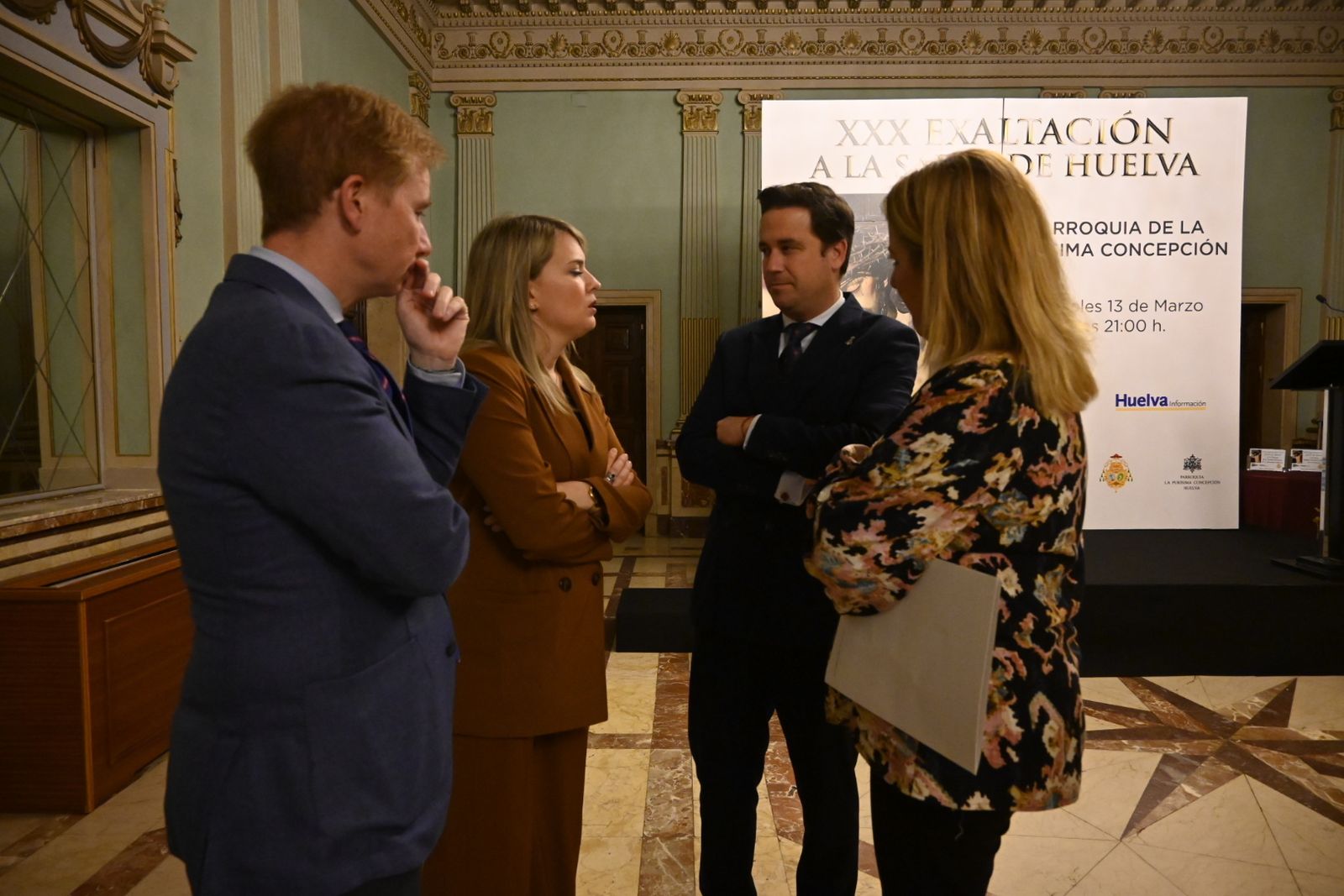 Acto de entrega de recuerdos por la XXX Exaltación a la Saeta de Huelva, en imágenes