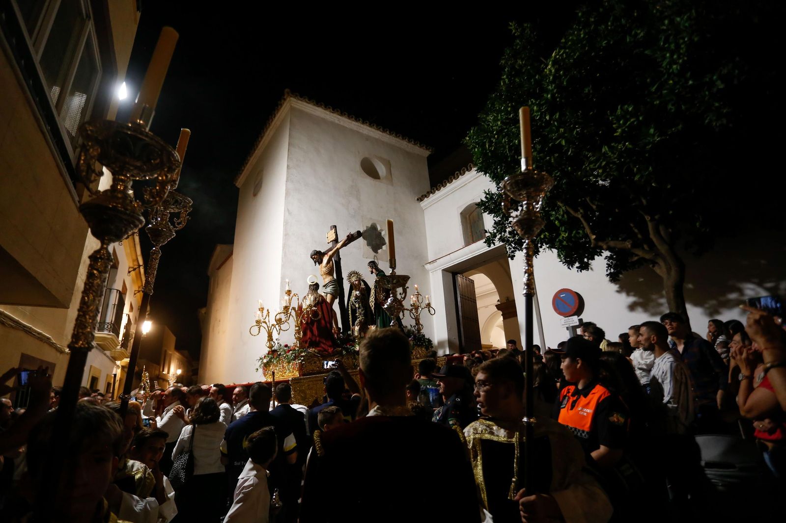 Fotografías de la procesión extraordinaria del 75 aniversario de la Buena Muerte de Los Barrios