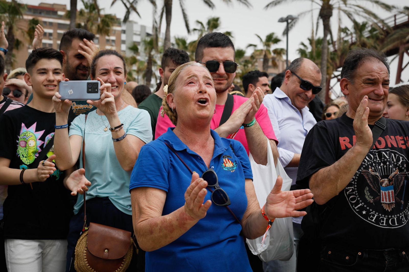 Las mejores imágenes de la "Globotá" en las fallas de Almería