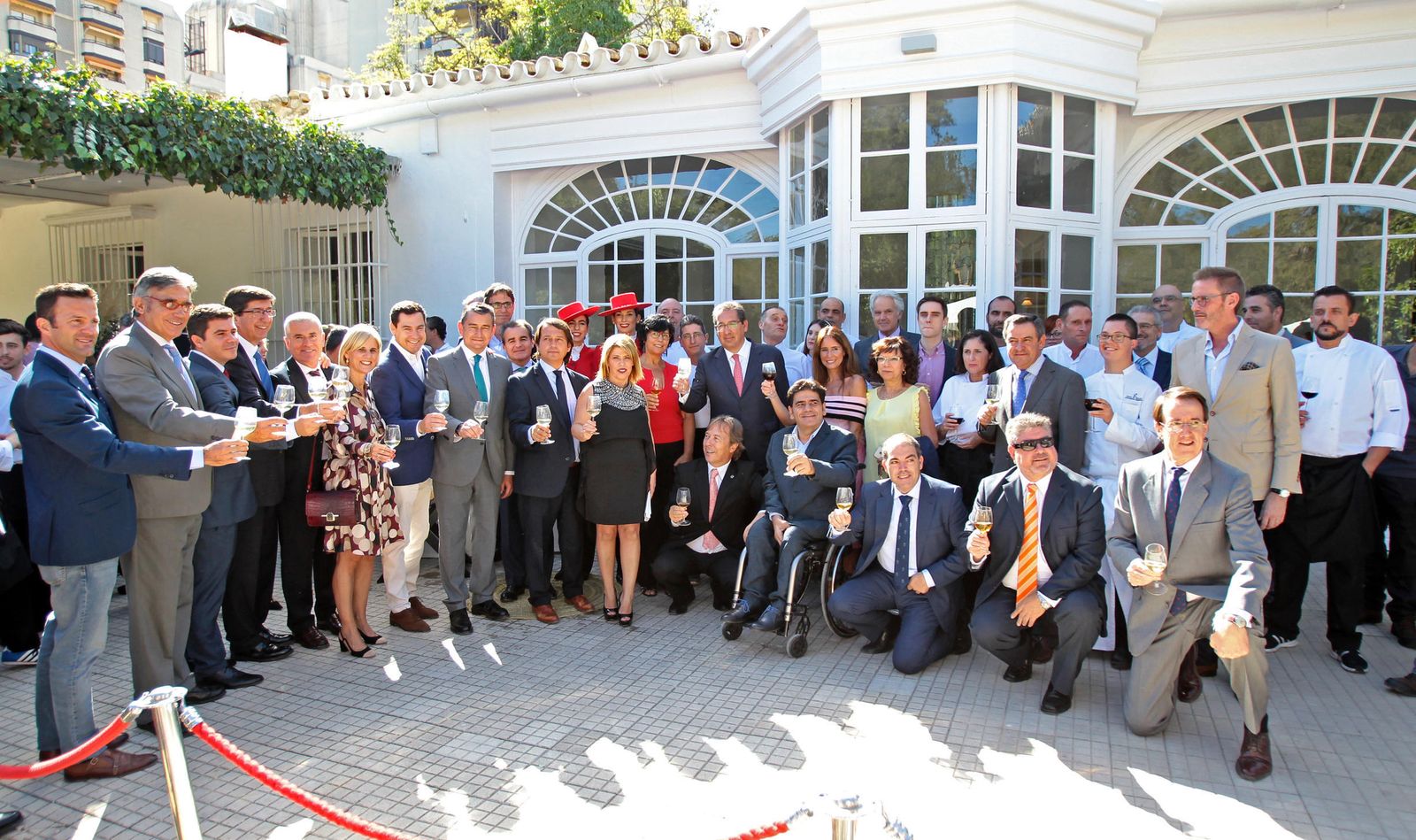 Una imagen del pasado 27 de octubre, cuando se celebró la inauguración de 'Universo Santi'.