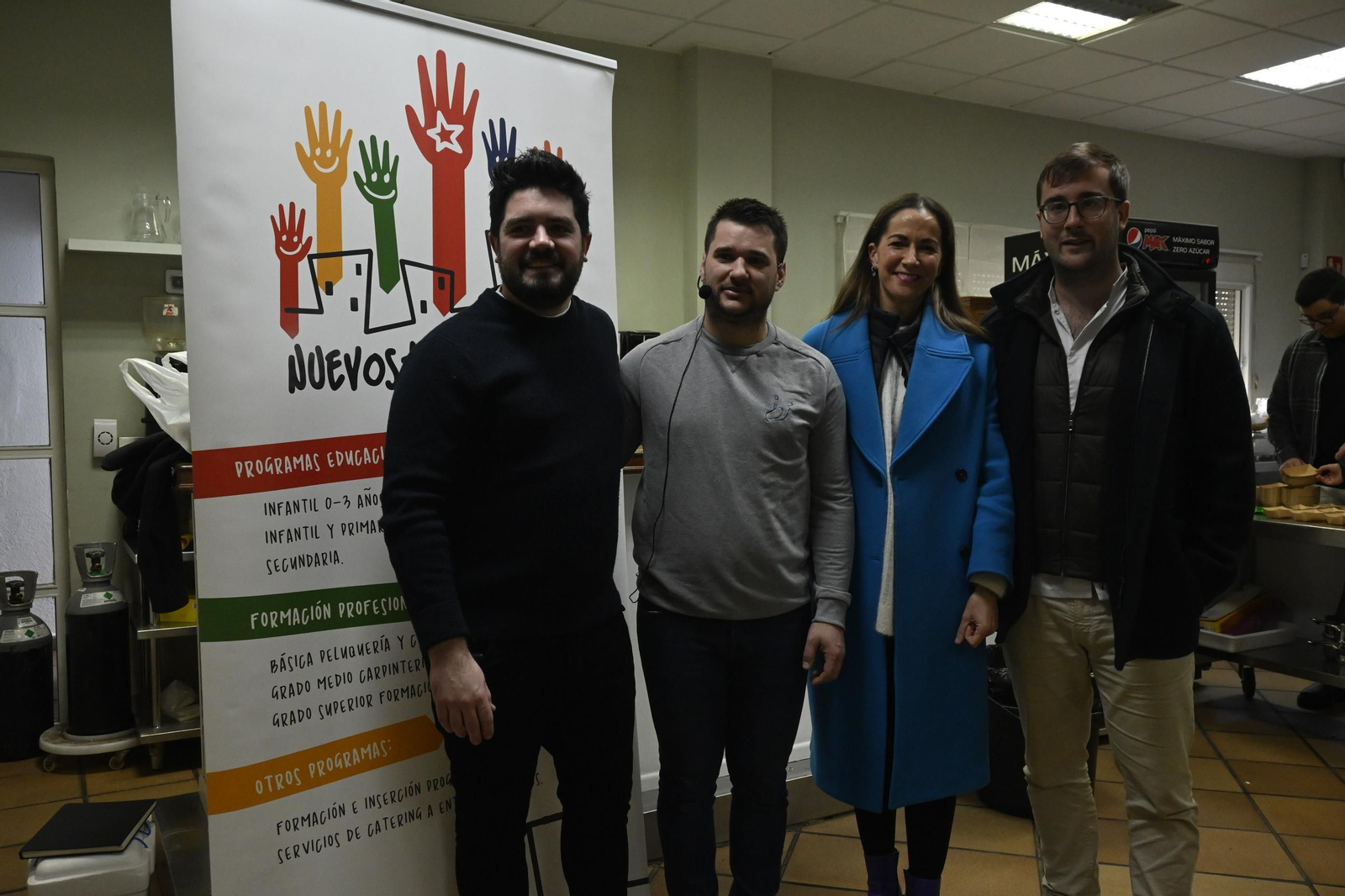 Jornada de cocineros en la Escuela de hostelería Virgen de Belén, en imágenes
