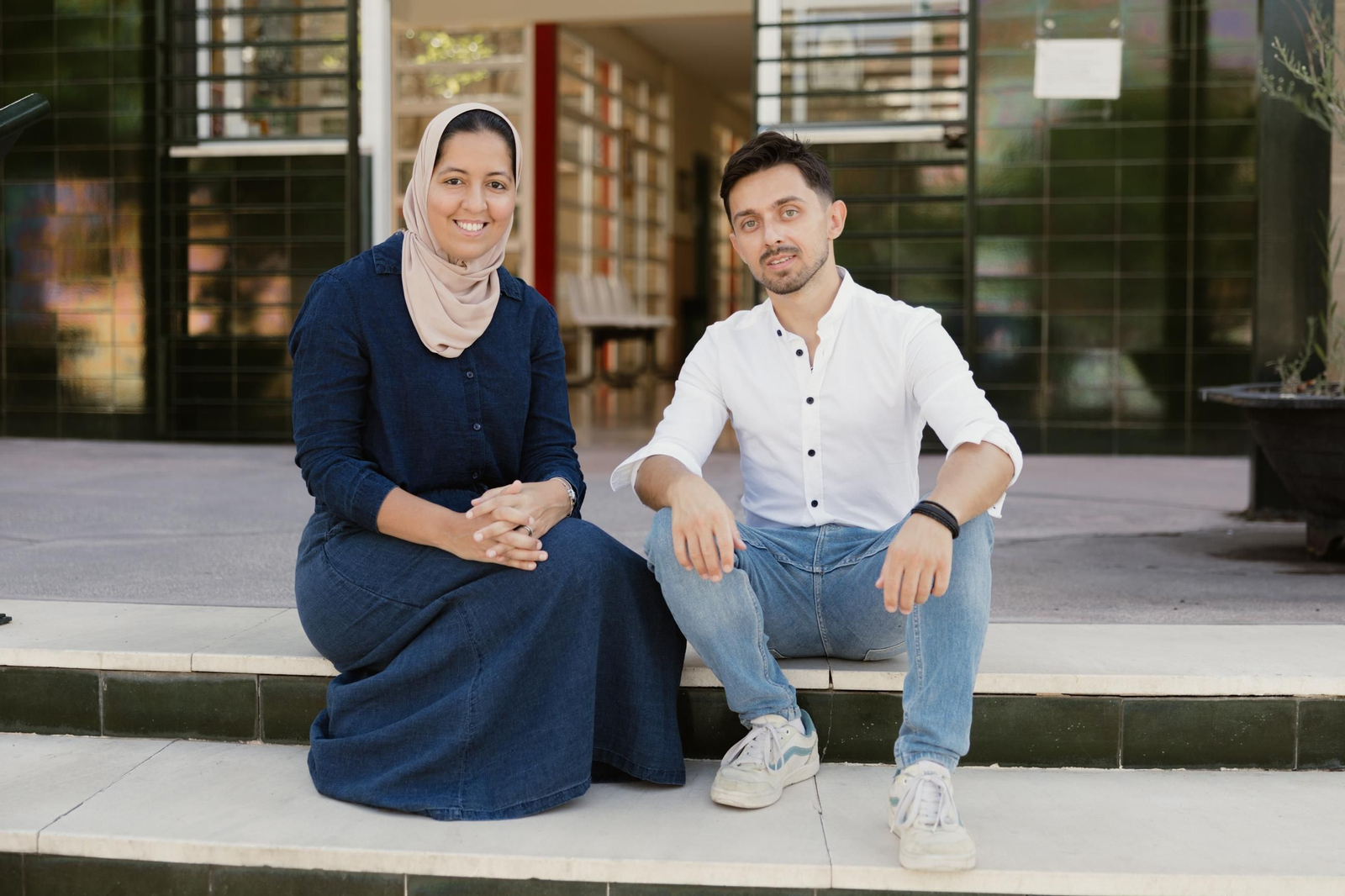 Jóvenes participantes en los proyectos de inserción laboral.