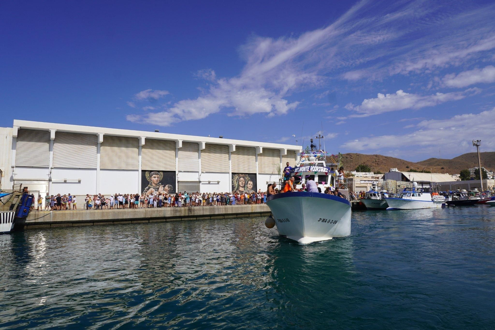 Fotogalería de la procesión marinera de la Virgen del Carmen de Carboneras