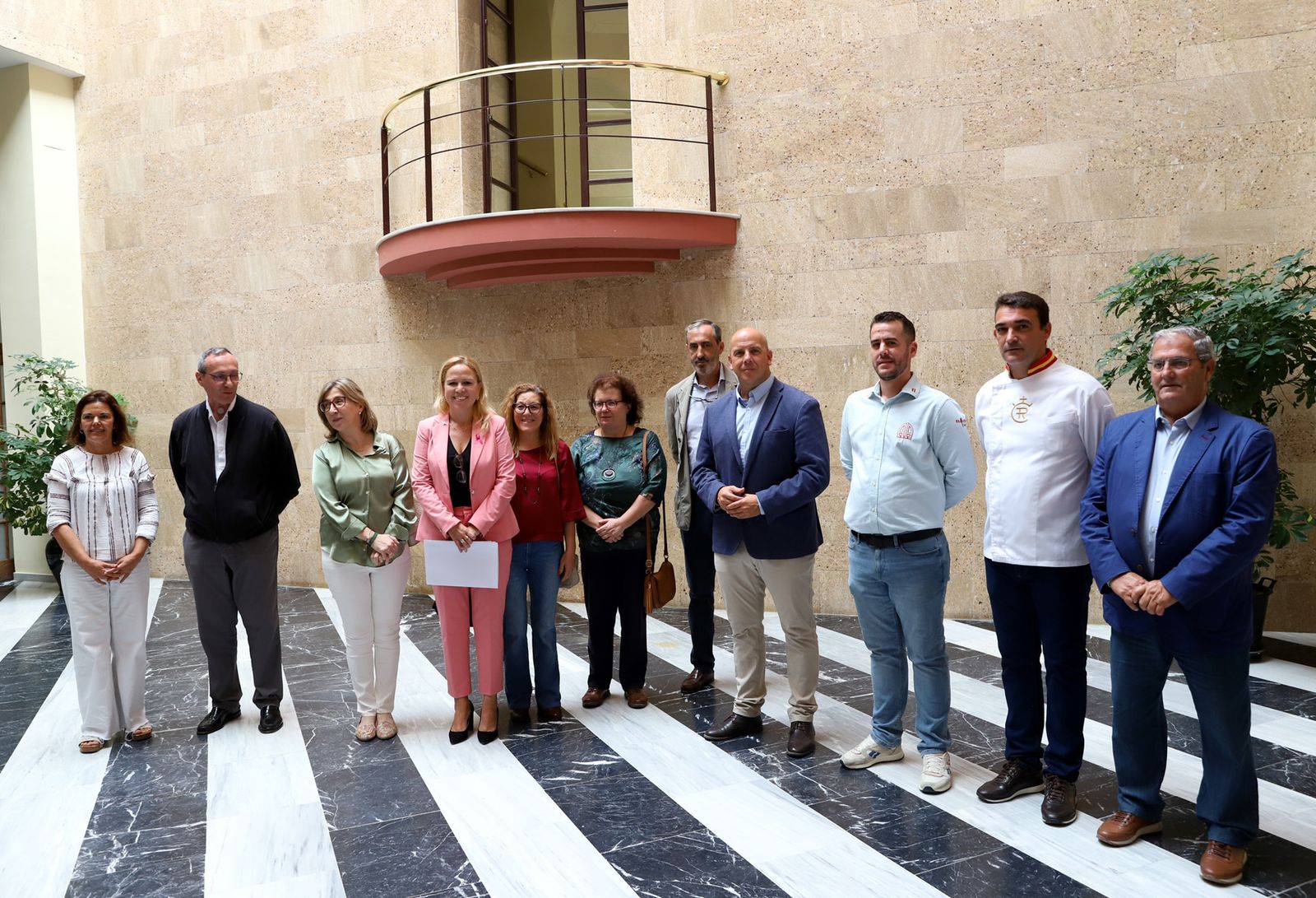 Un momento del acto de presentación en el Ayuntamiento.