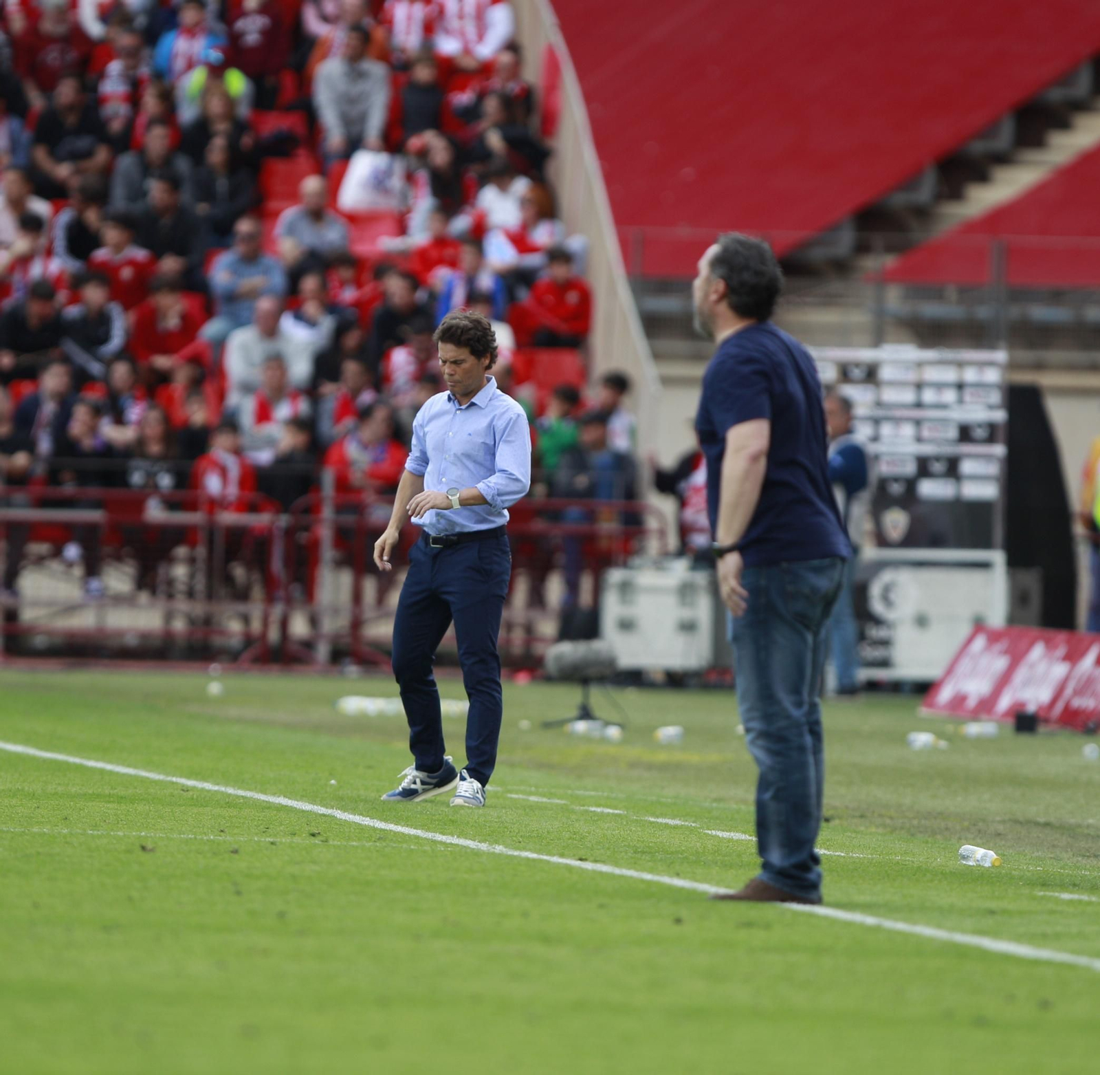 Imágenes del partido de la Liga Santander U.D. Almería-Cádiz C.F.