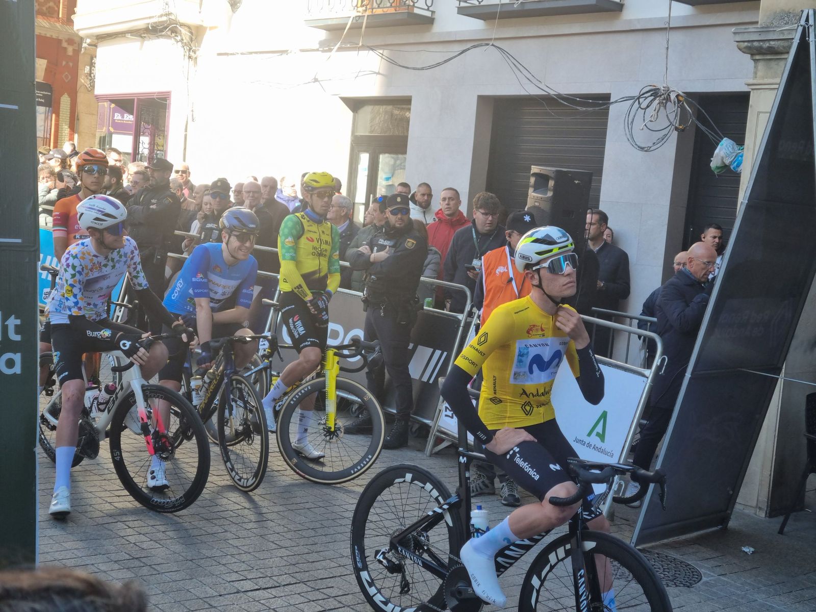 En imágenes: Jaén, espectacular escenario de la tercera etapa de la Vuelta a Andalucía - Ruta del Sol