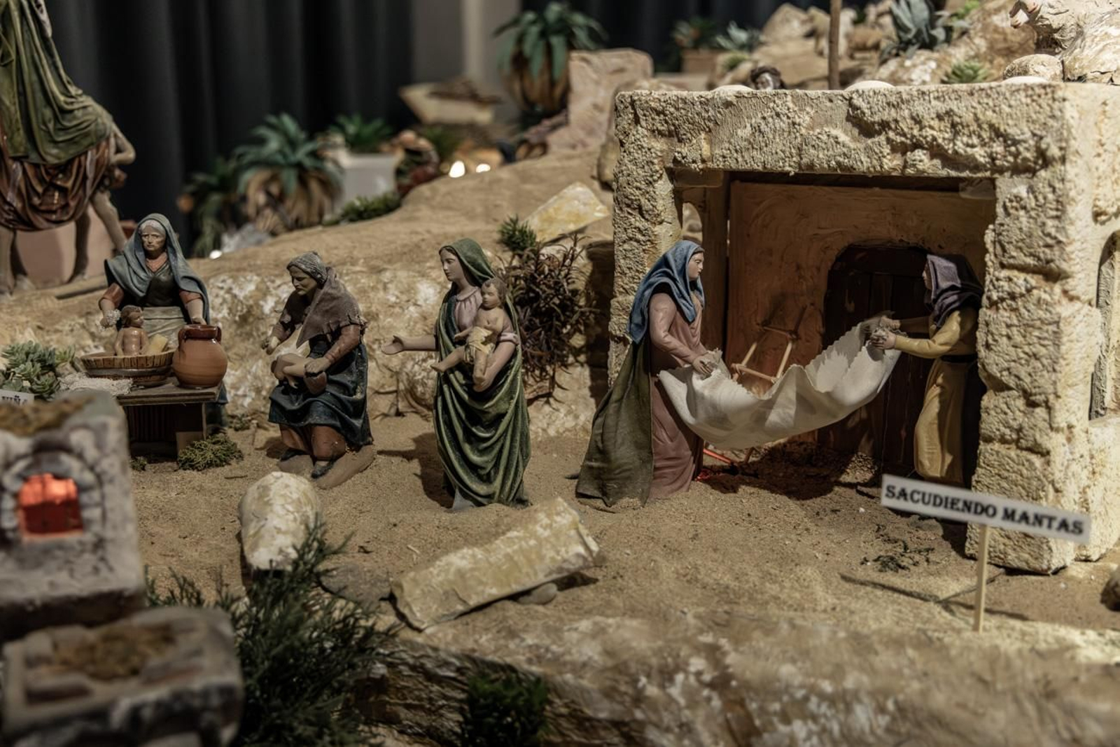 Así disfrutan en estas fechas cercanas a la Navidad los jienneses de la Ruta Belenística