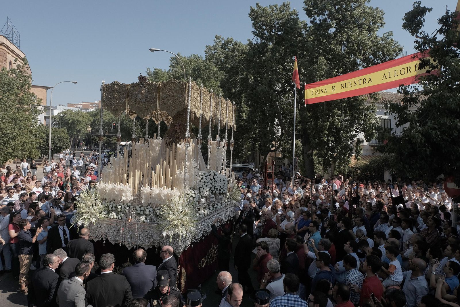 Traslado de la Virgen de la Salud de San Gonzalo a la Catedral para su coronación