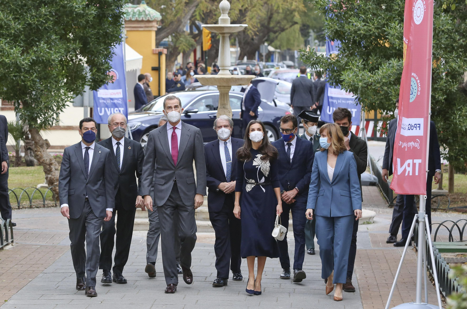 La visita de los Reyes a Málaga, en fotos