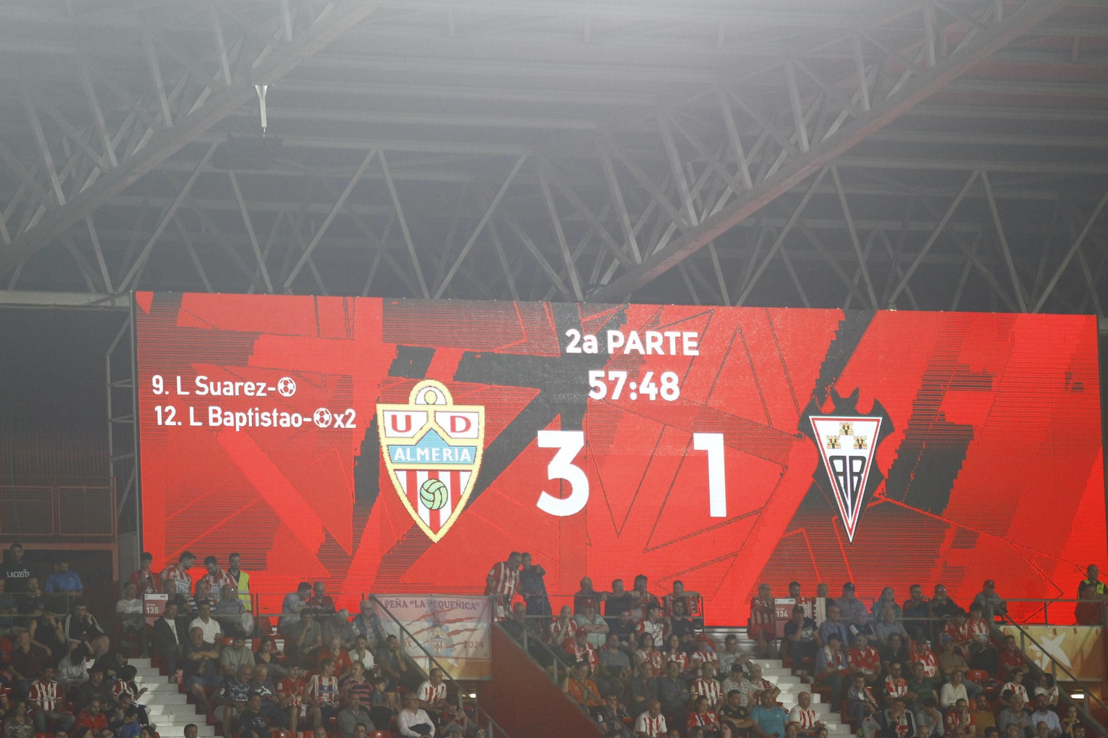 Las imágenes del partido U.D. Almería-Albacete Balompié