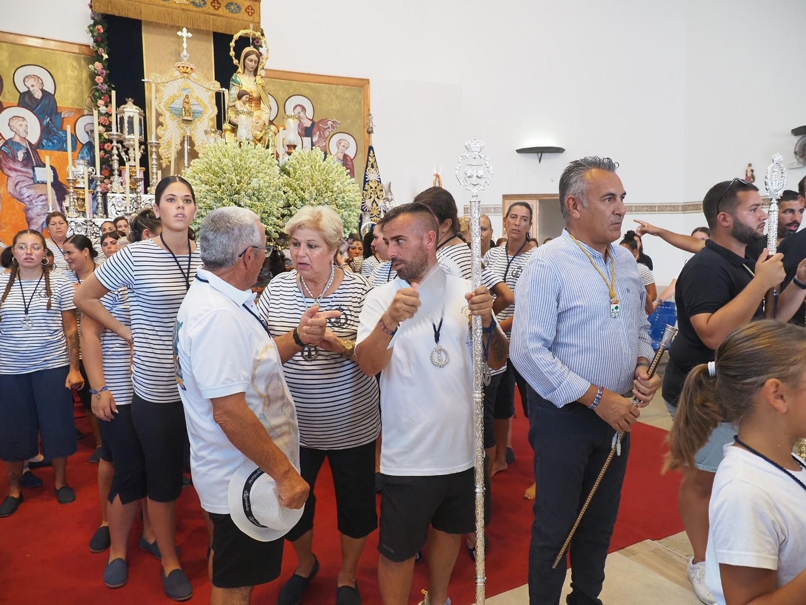 Las mejores imágenes de la procesión de la Virgen del Mar de Isla Cristina.