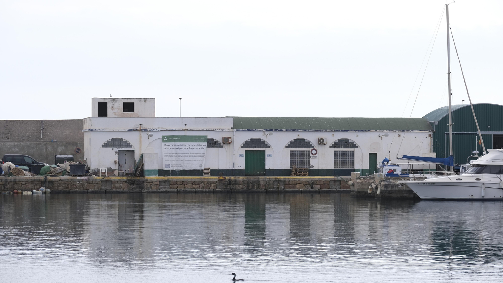Imágenes de la inauguración de la Lonja del Puerto Pesquero de Roquetas de Mar