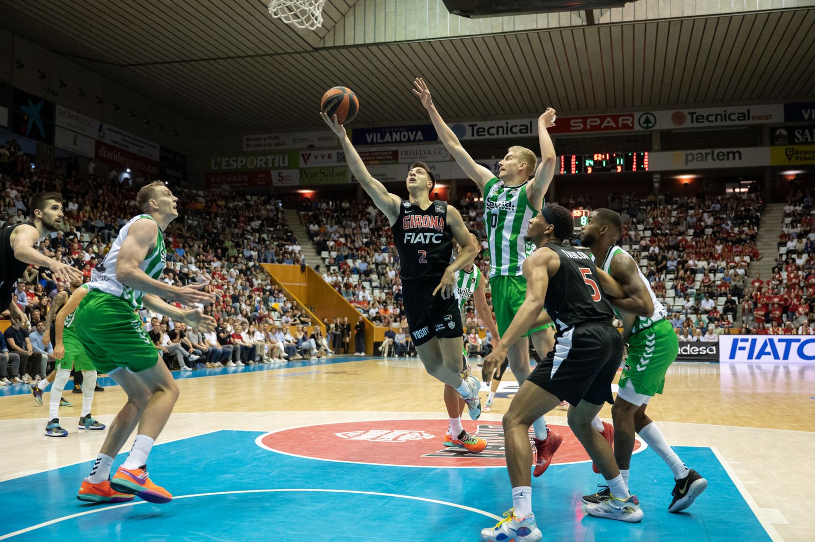 Las fotos del triunfo del Betis Baloncesto en Gerona