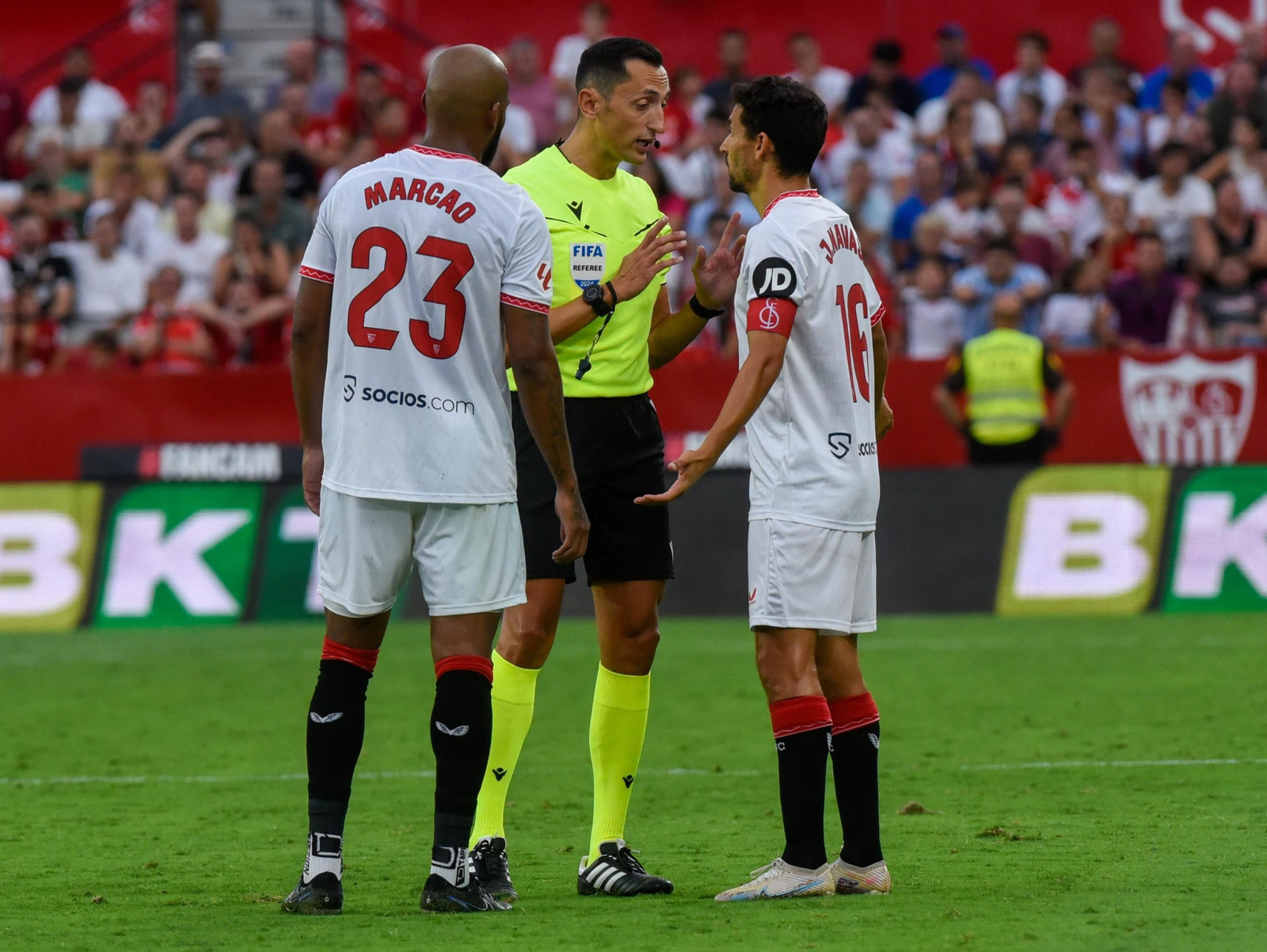 Las imágenes del Sevilla FC - Girona FC