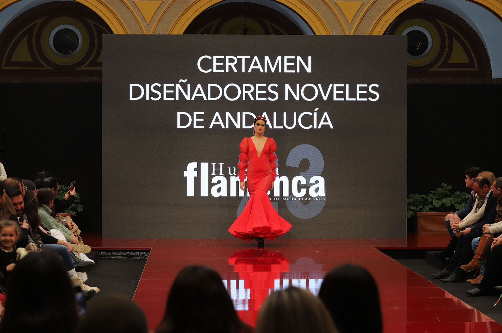 Huelva Flamenca 2023. Imágenes del Certamen de Diseñadores Noveles de Andalucía