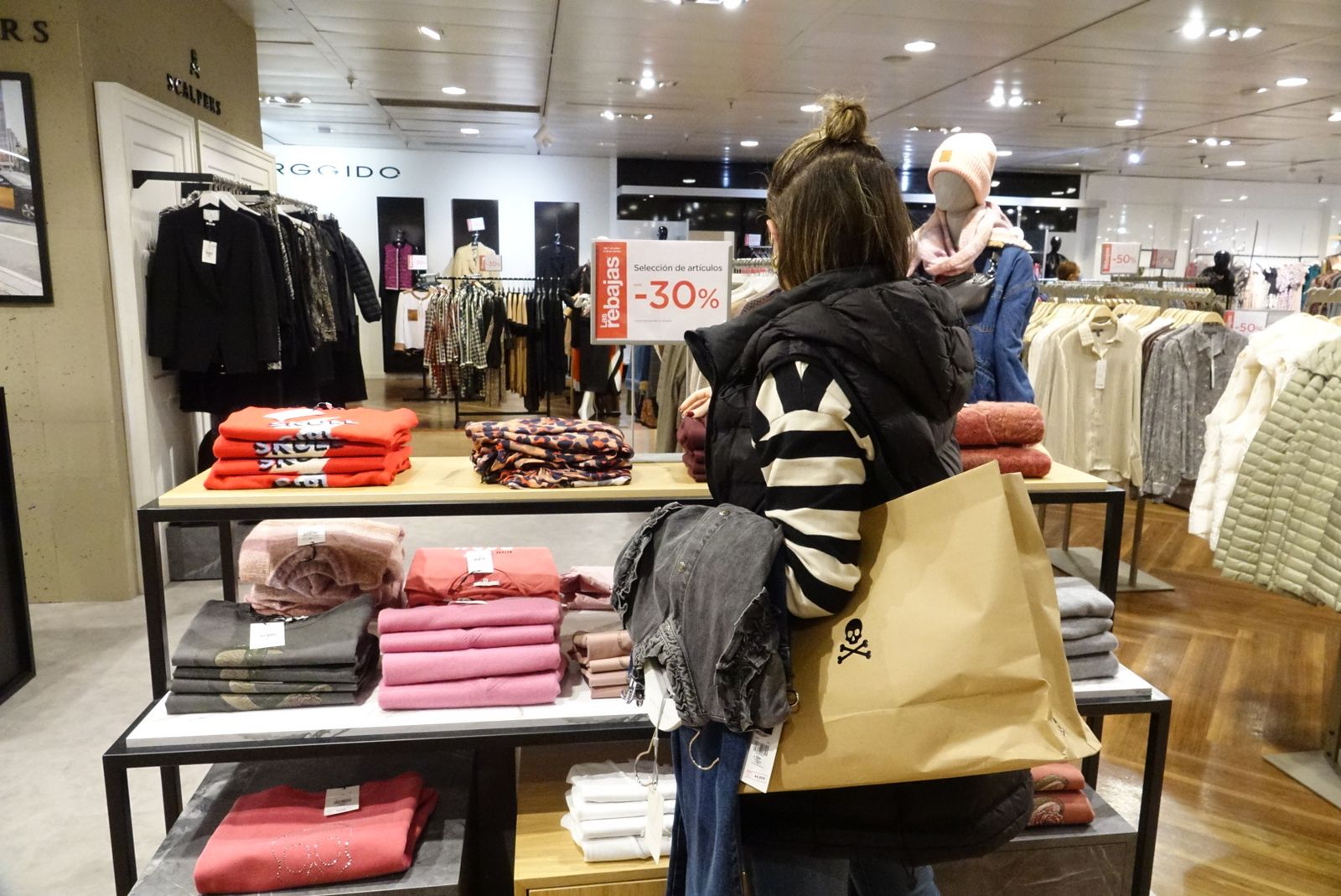 Primer día de rebajas en Málaga, en fotos