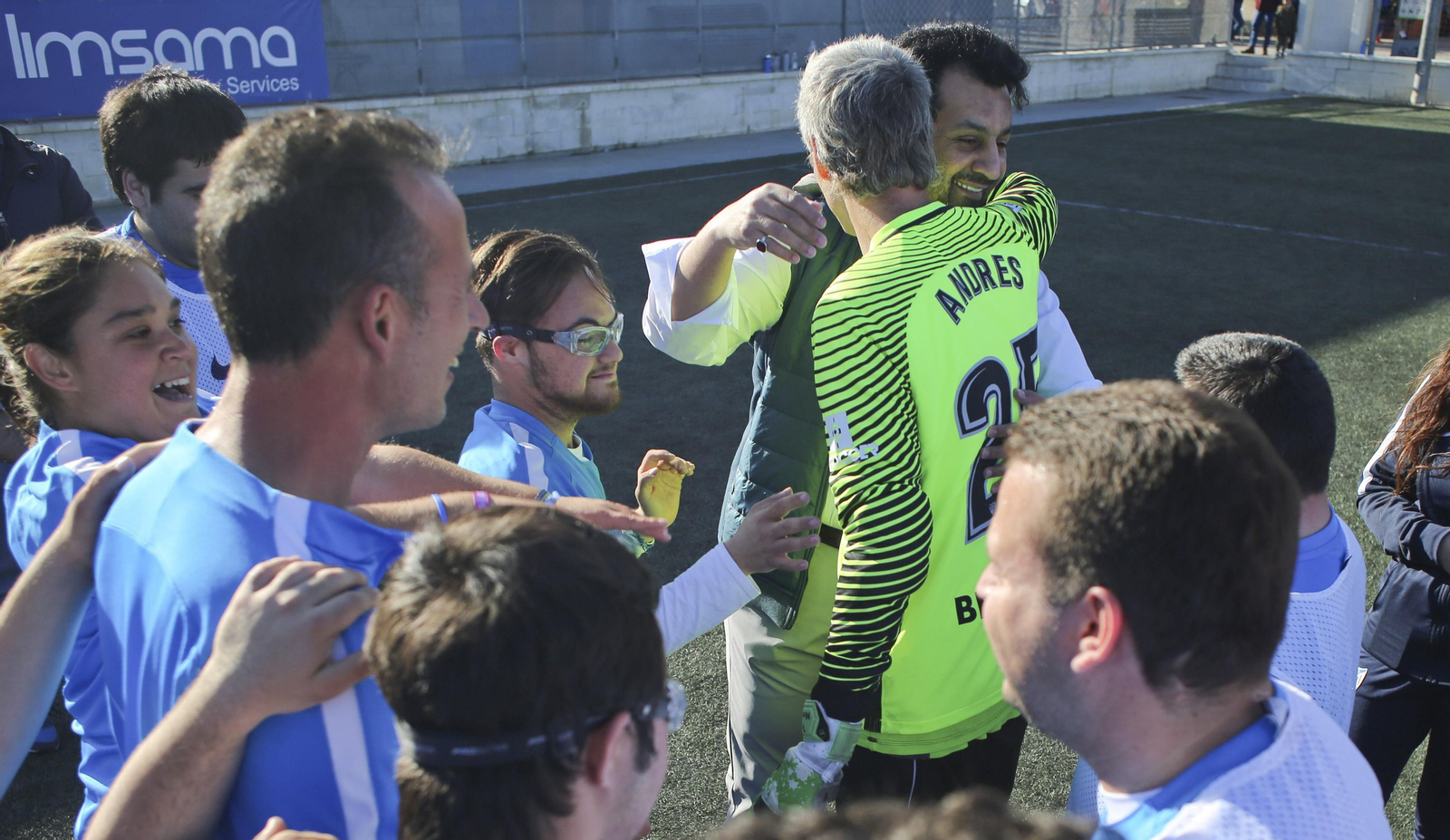 Las fotos del jeque Al-Thani con el Málaga Genuine