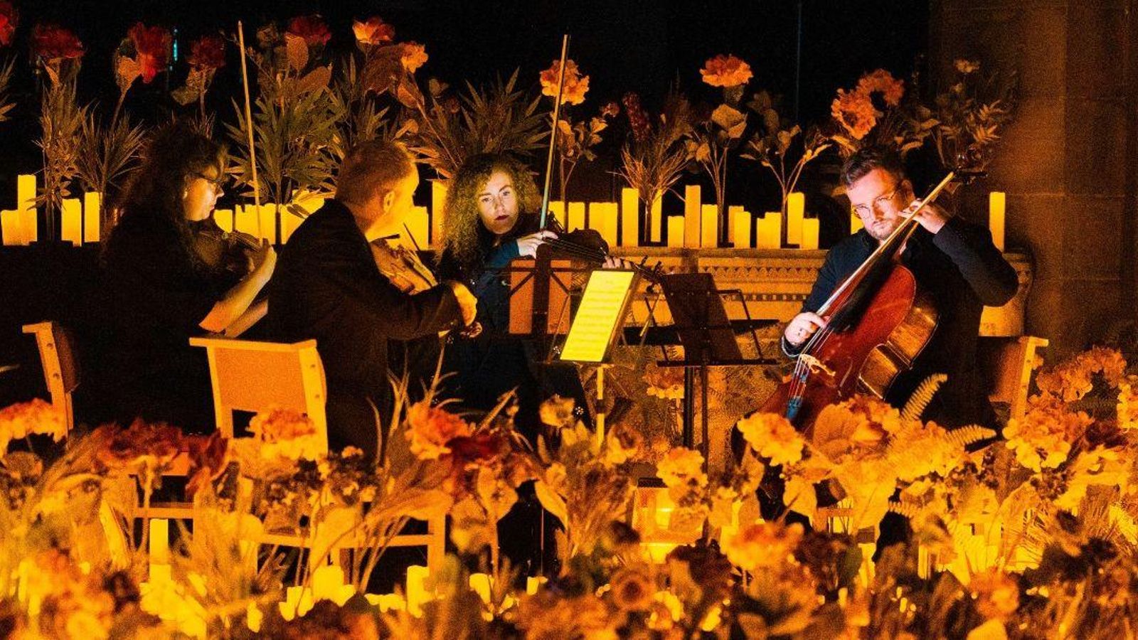 Concierto a la luz de las velas de Candlelight.