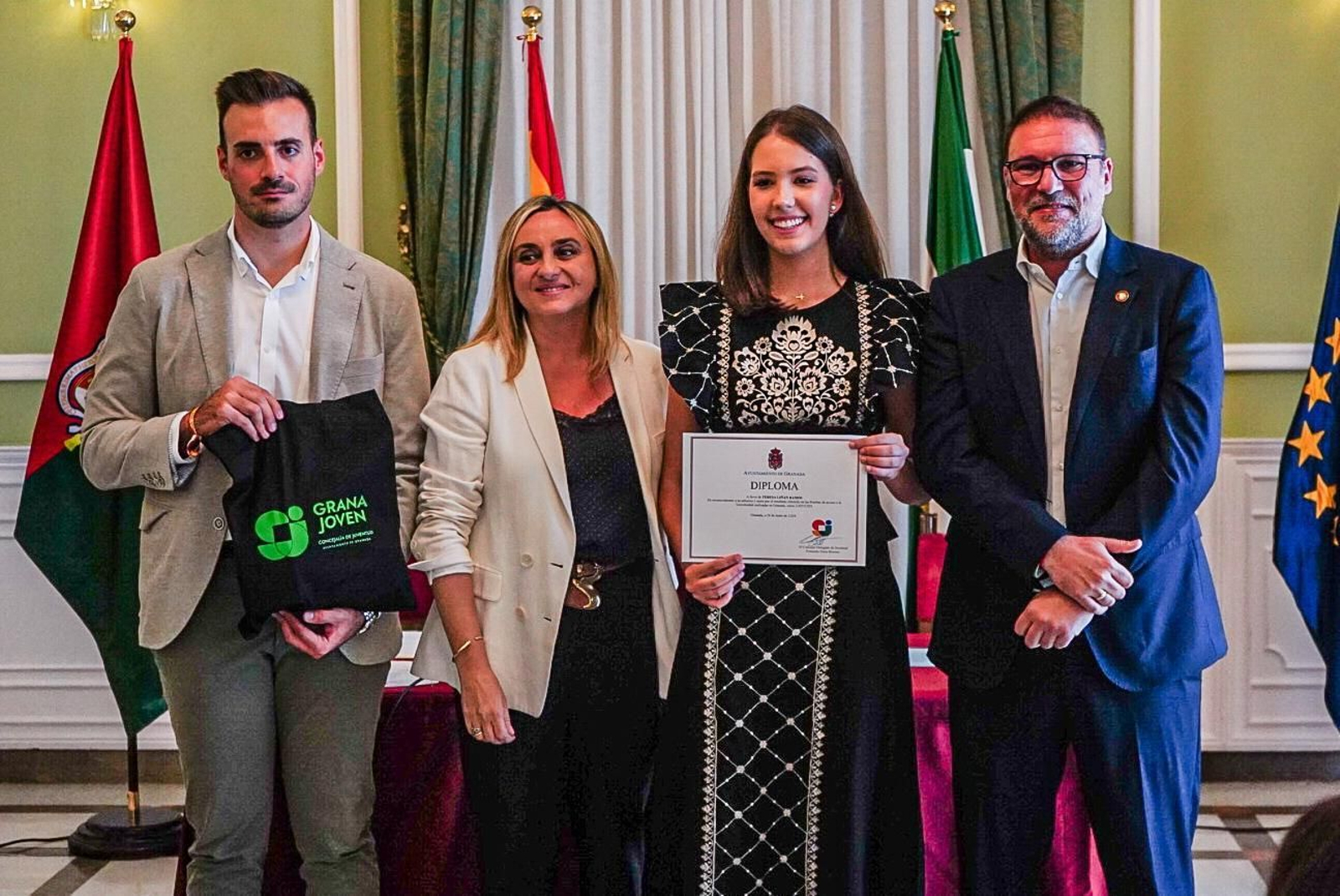 Así son los once estudiantes con mejores notas de la Selectividad en Granada, en imágenes