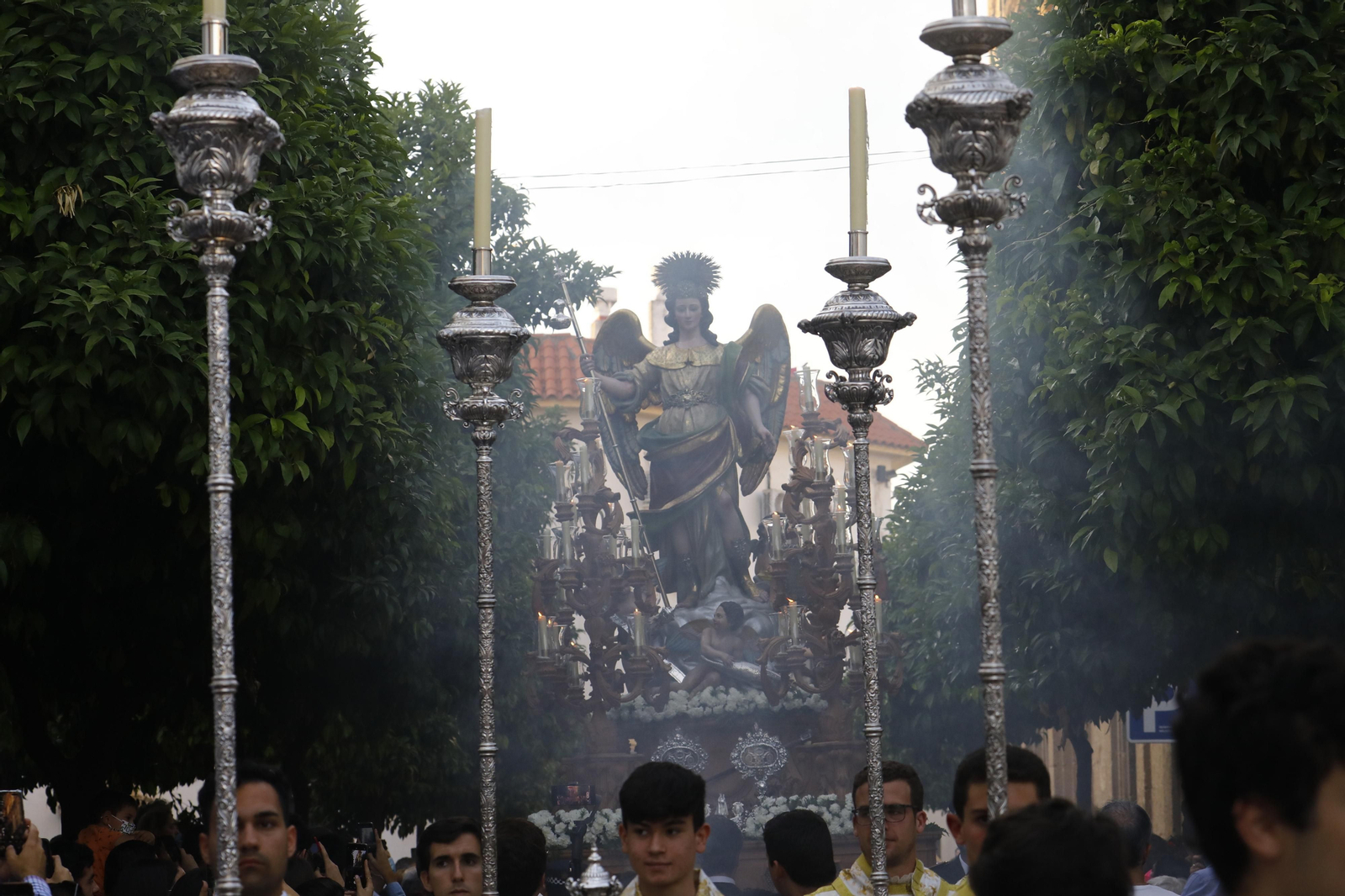 La procesión de San Rafael en Córdoba, en imágenes