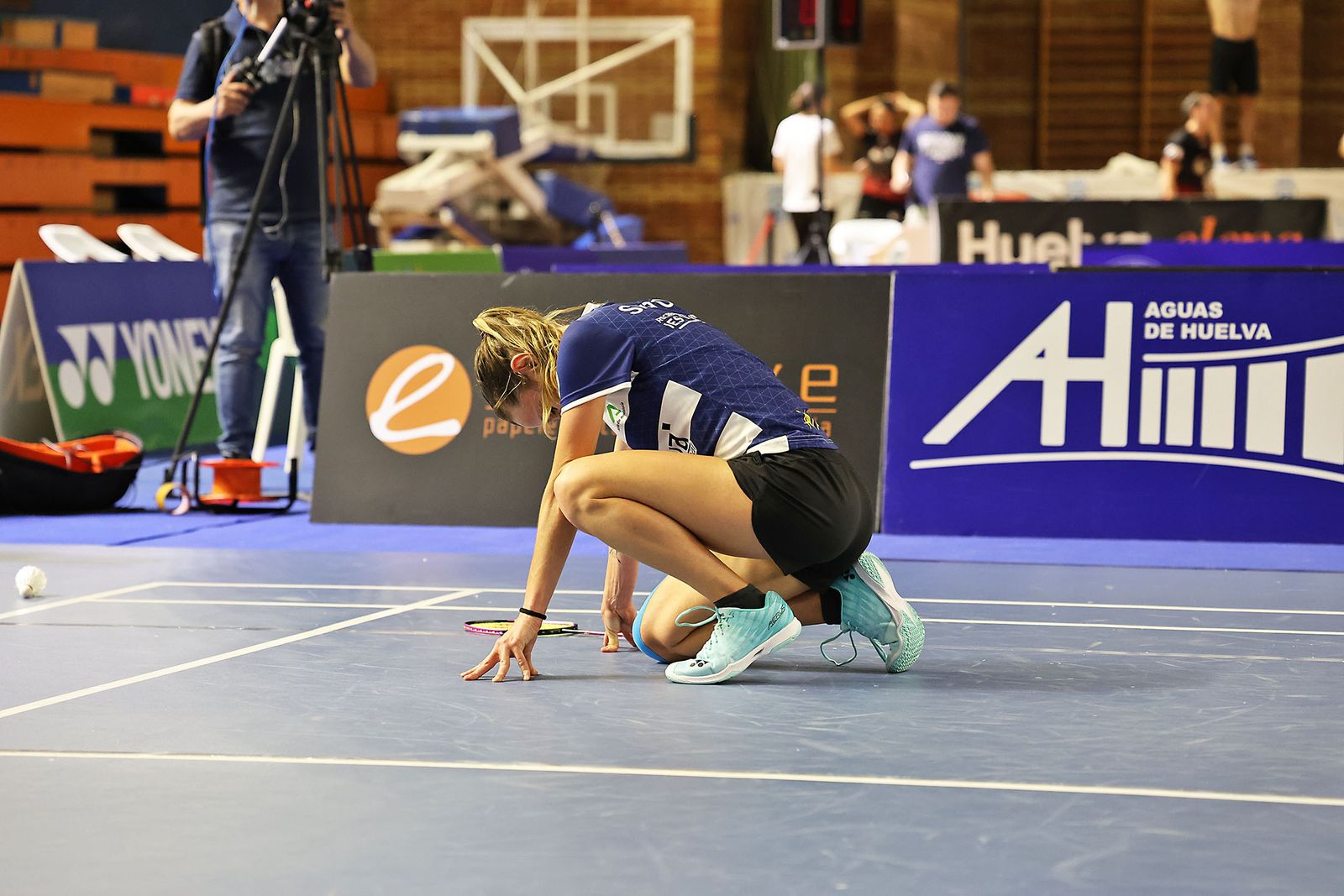 Imágenes de la final de liga de bádminton entre el IES La Orden y La RInconada