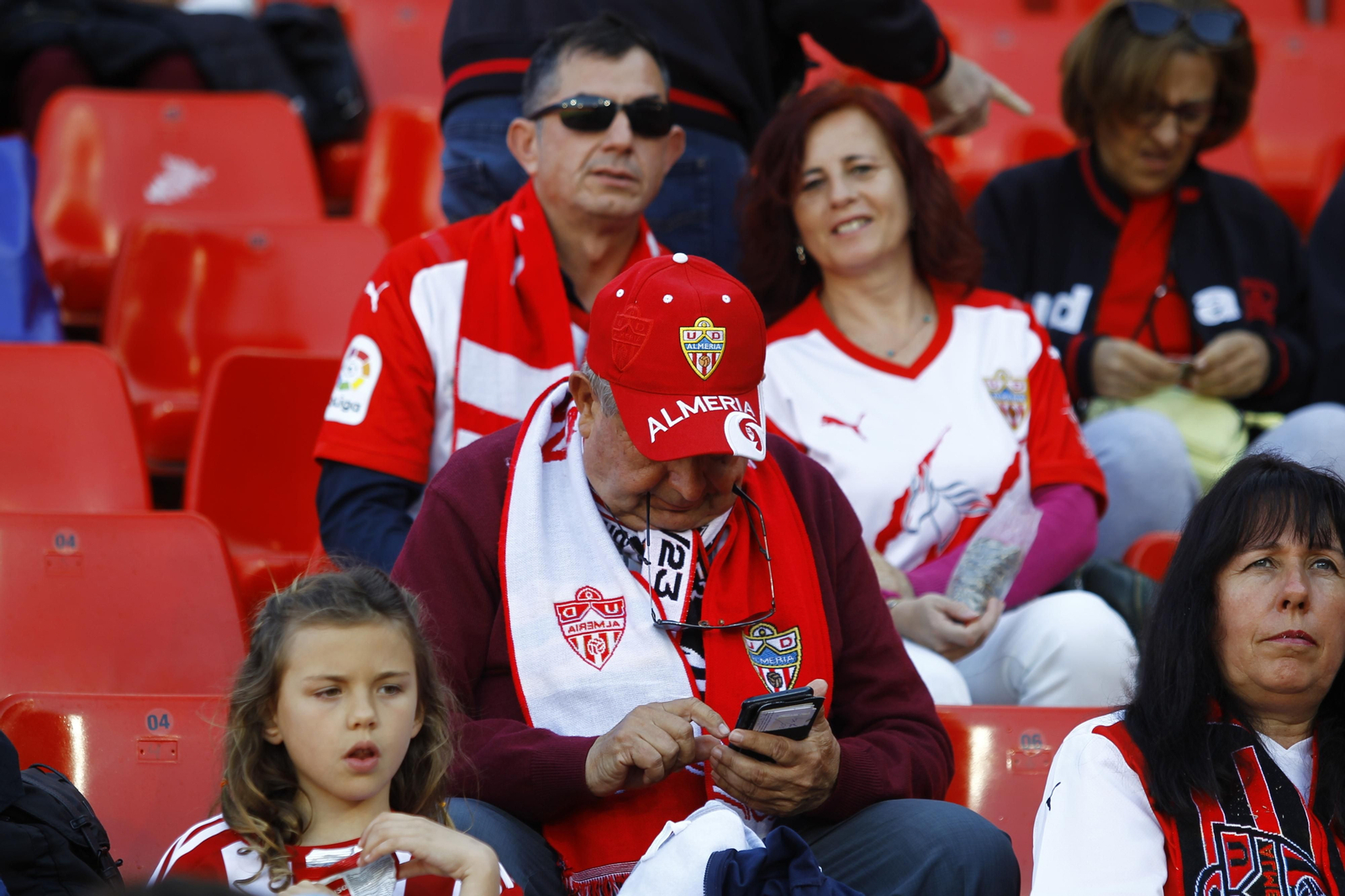 Fotogalería del partido de la Liga Santander, U.D. Almería-Valencia