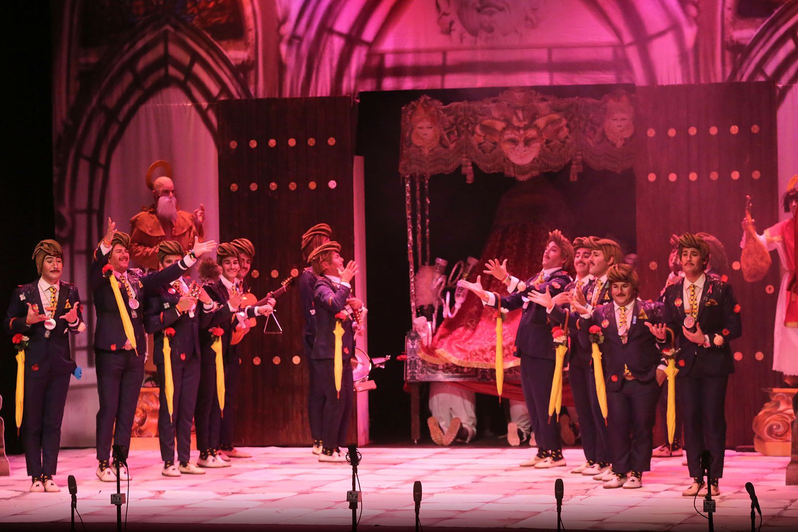 Quinto día de preliminares del Carnaval Colombino en imágenes