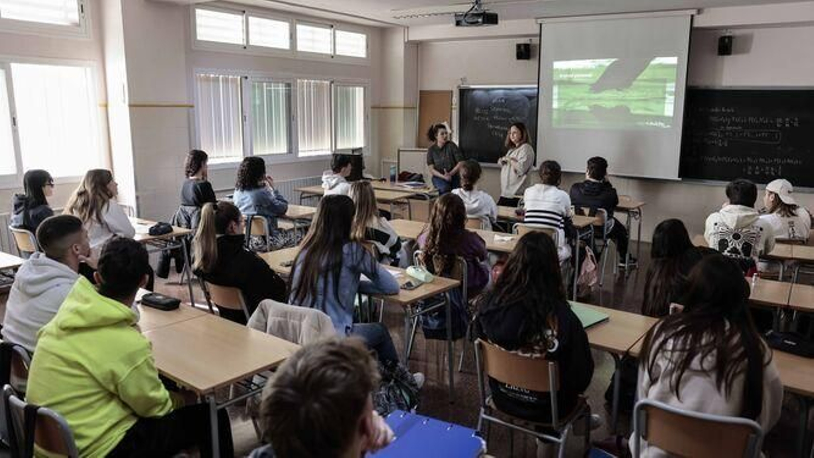 Una clase de secundaria
