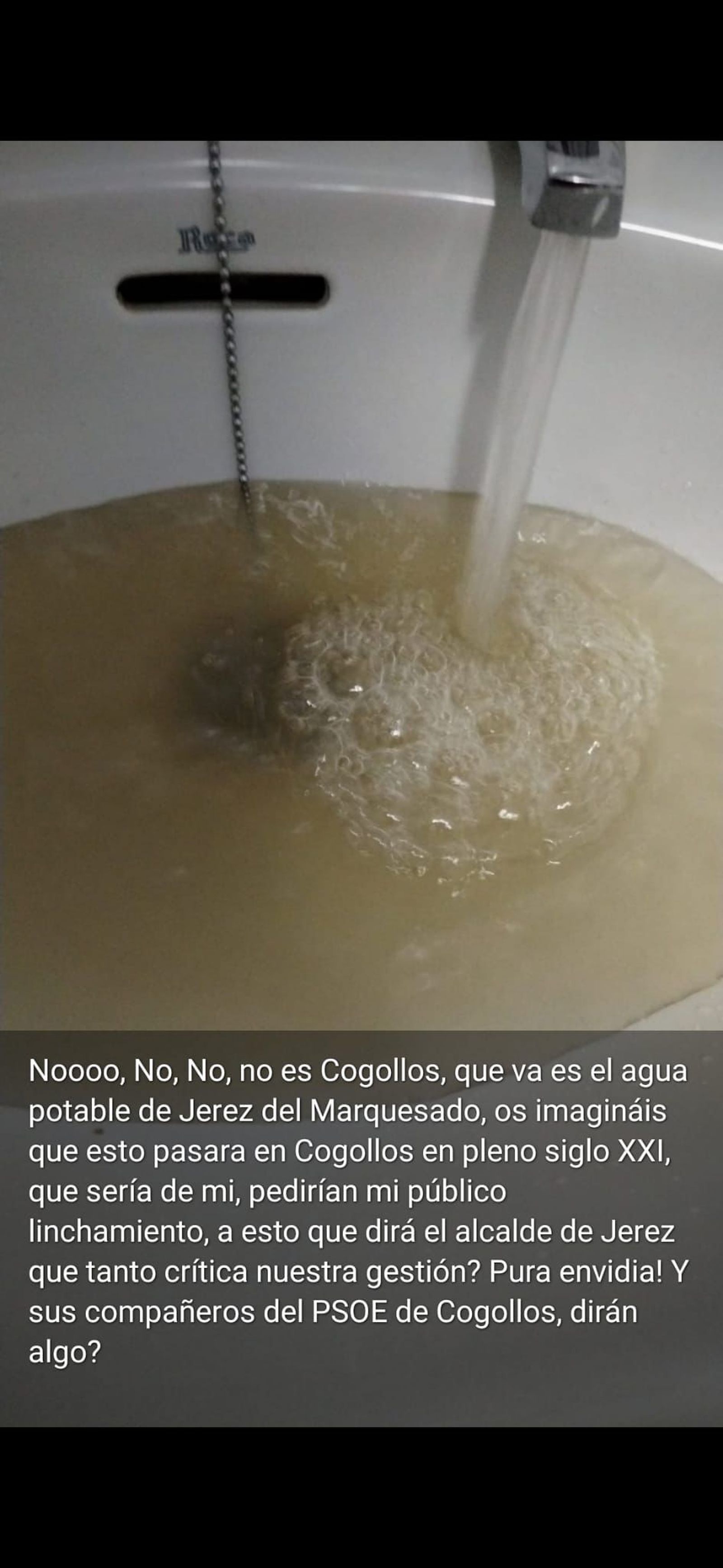 Mensaje publicado por el diputado en sus redes sociales.