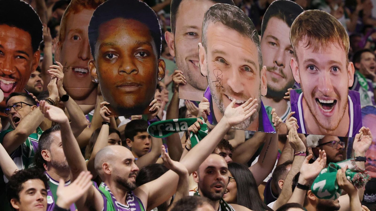 Las fotos del Unicaja-Barcelona, primer partido del play off de la Liga Endesa