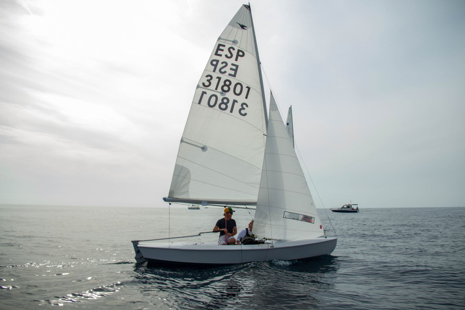 La Costa acoge el Campeonato de Europa Mixto de vela de la clase Snipe
