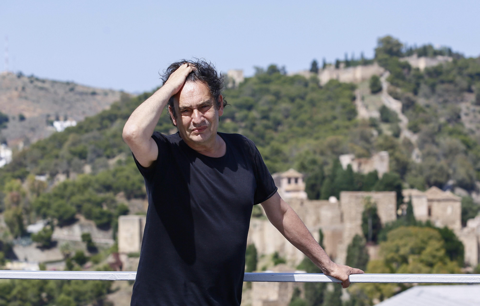 Agustí Villaronga (Mallorca, 1953), este jueves, antes de la entrevista.